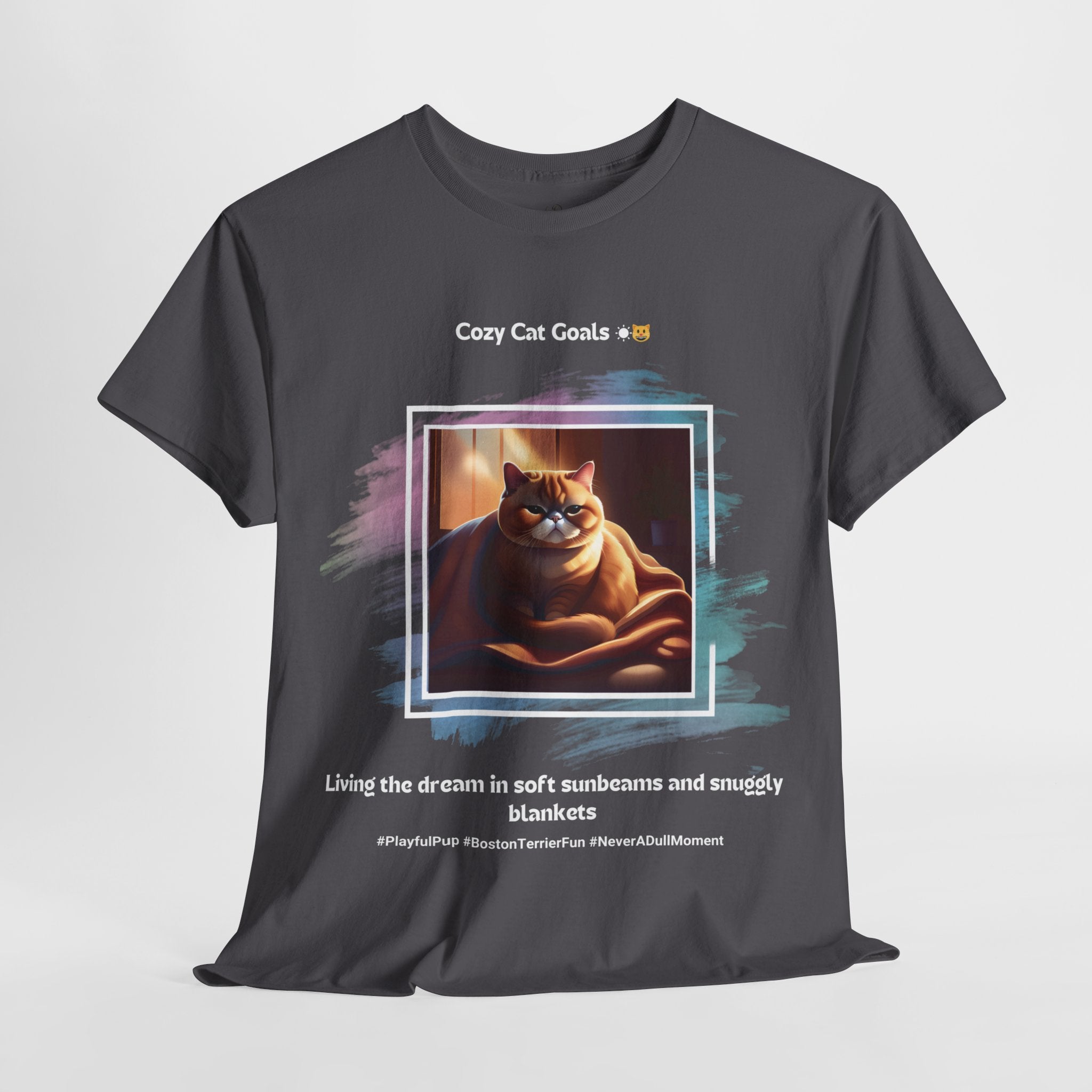 Unisex “Cozy Cat Goals” Exotic Shorthair T‑Shirt – Comfort Cat Gift
