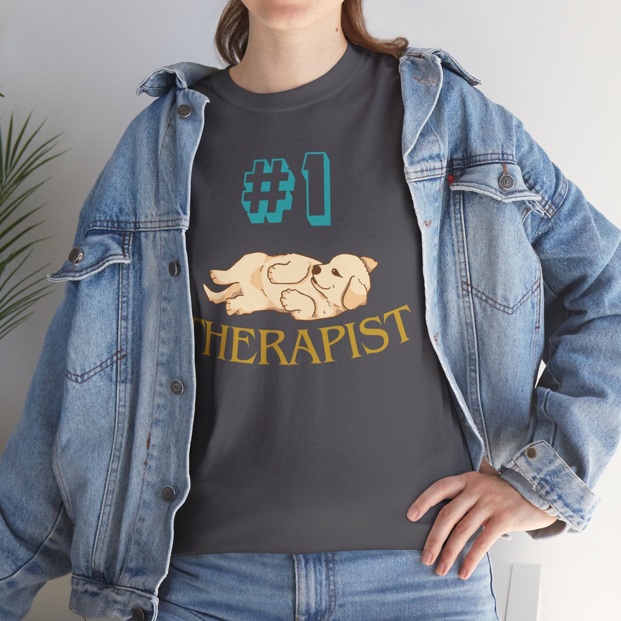 Unisex - #1 Therapist Dog T-Shirt
