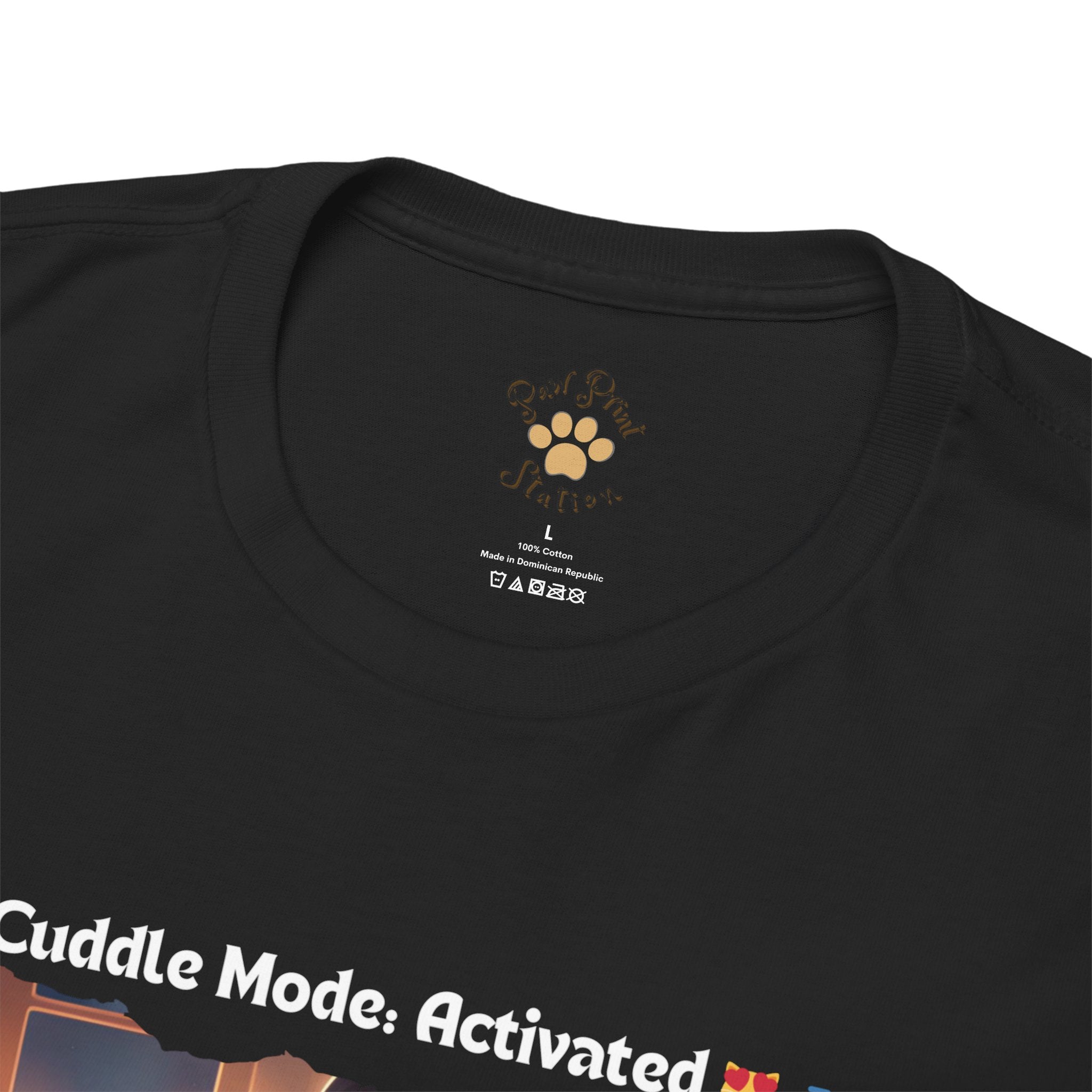 Women’s “Cuddle Mode: Activated” British Shorthair T‑Shirt – Cozy Kitty Mom Gift