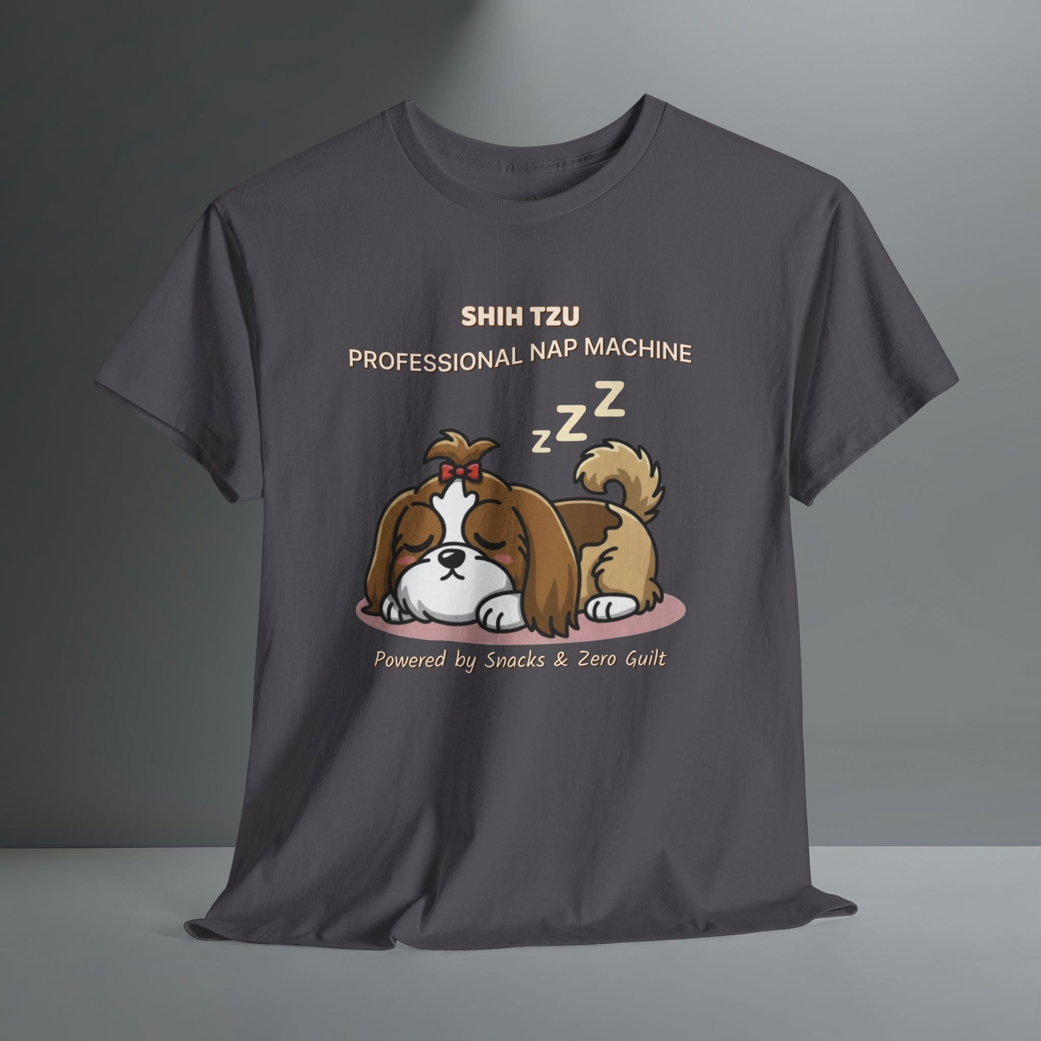 Unisex T-Shirt – Professional Nap Machine: Shih Tzu Everyday Moments Edition