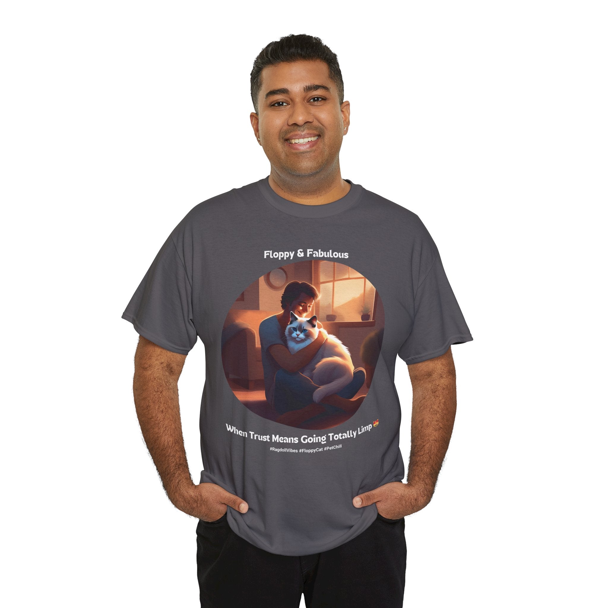 Men's - The Ultimate Cuddle Buddy: Ragdoll T-Shirt
