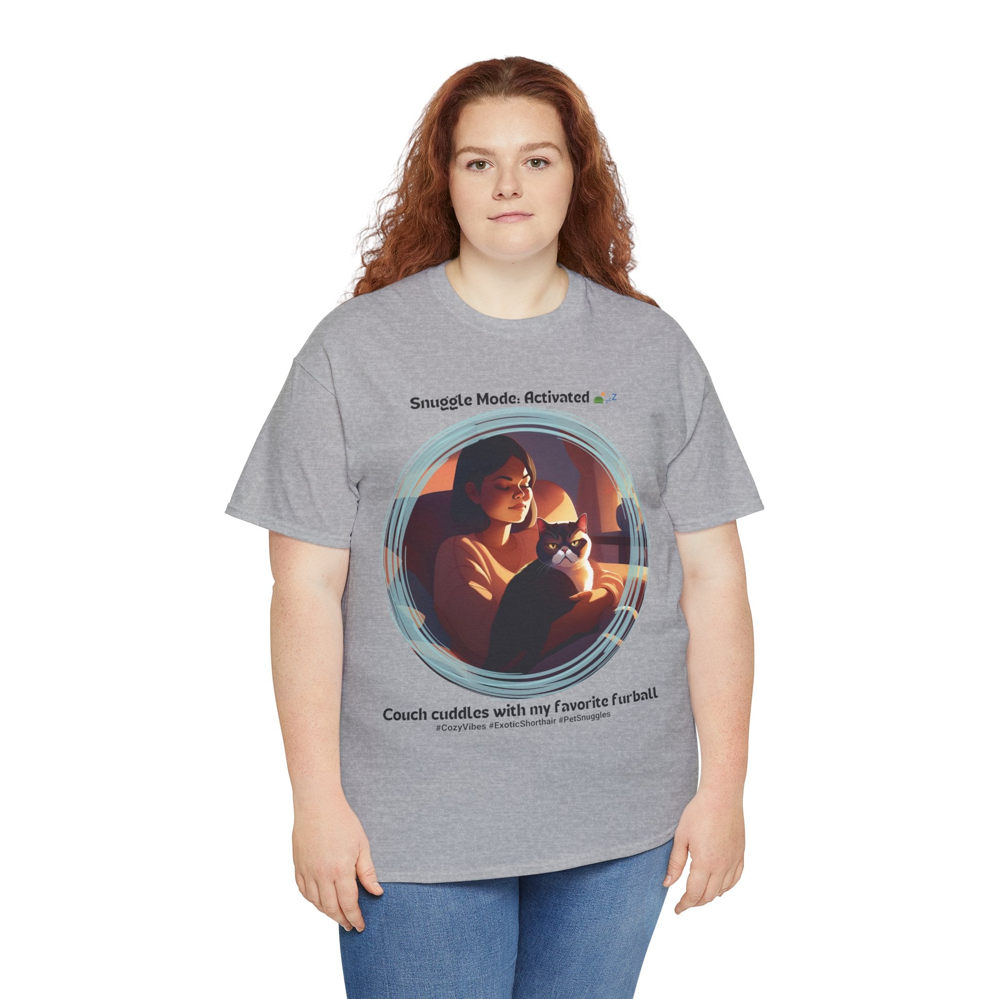 Women's - Snuggle Mode Activated: Exotic Shorthair T-Shirt
