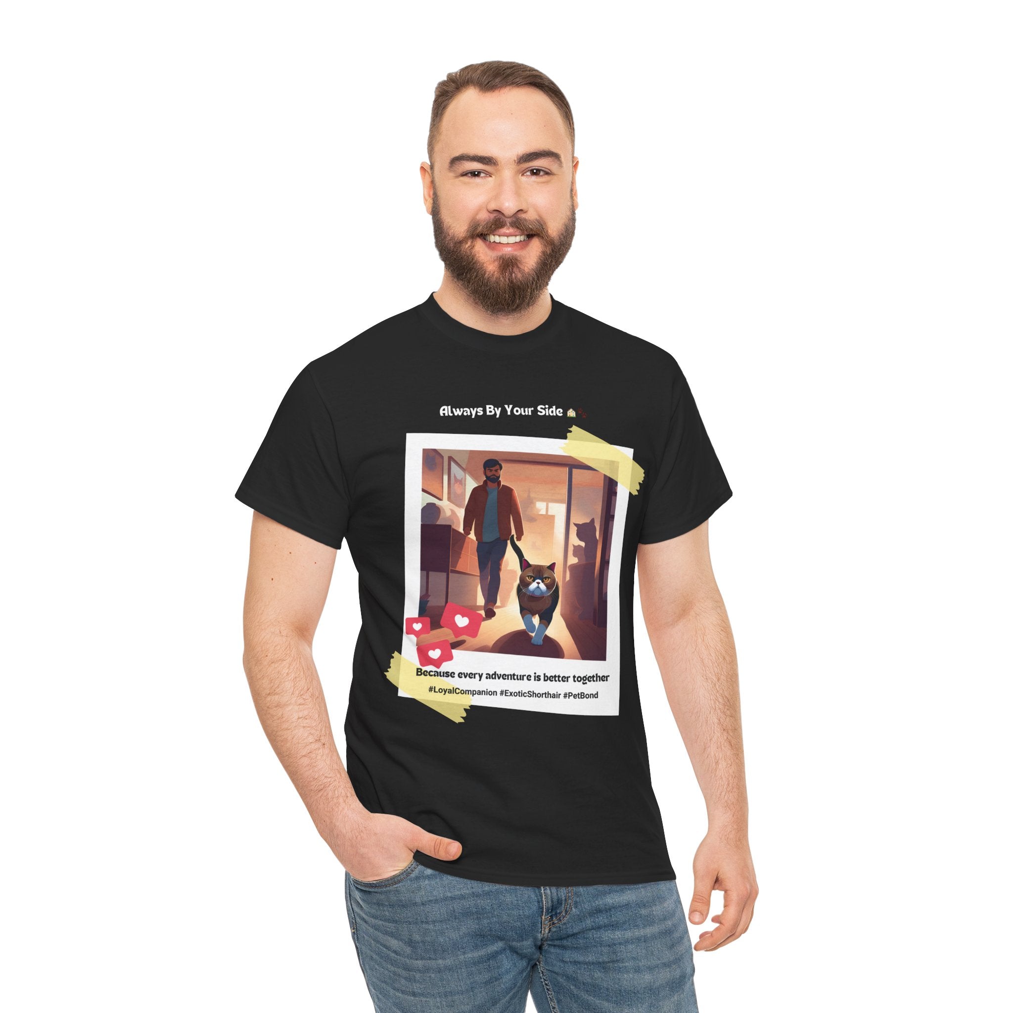 Men's - Loyal Companion: Exotic Shorthair T-Shirt