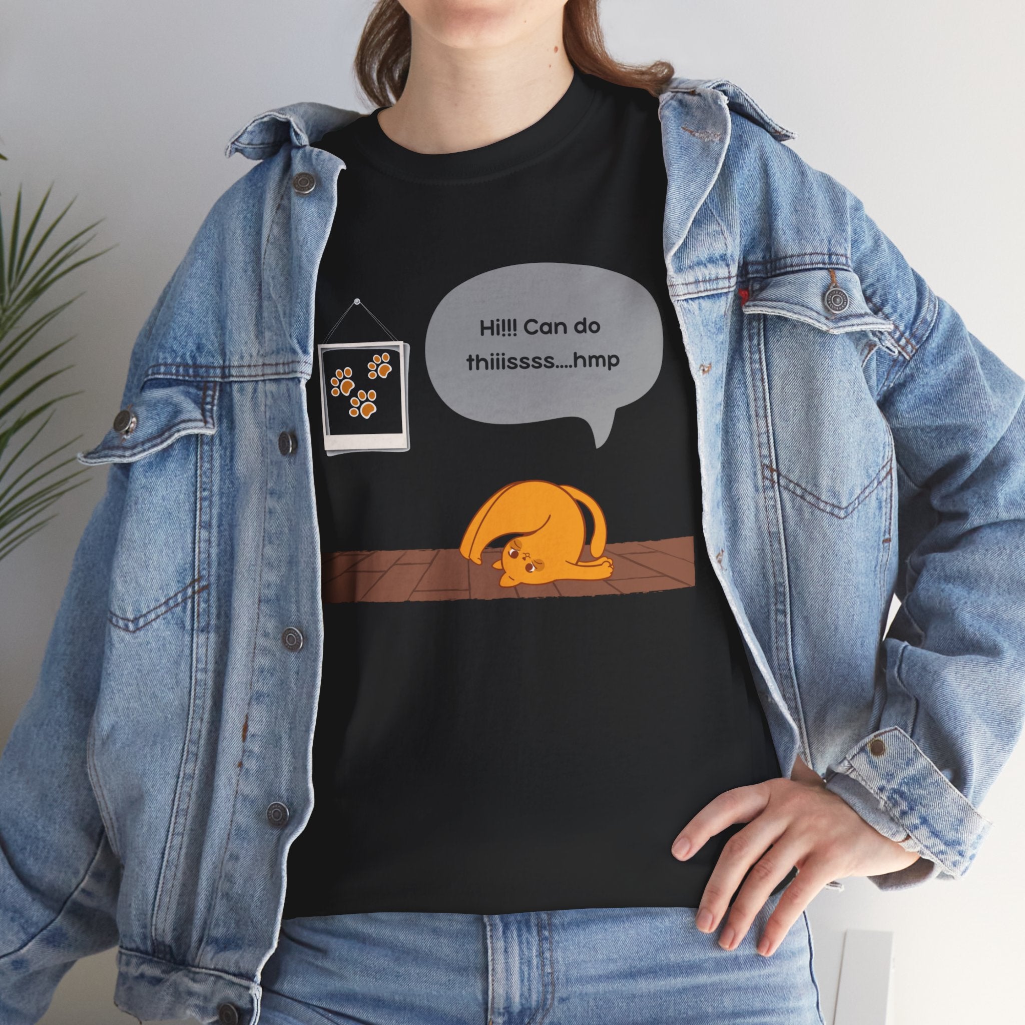 Unisex “Cat Yoga Master” T-Shirt – Stretch & Purr, Feline Lover Gift