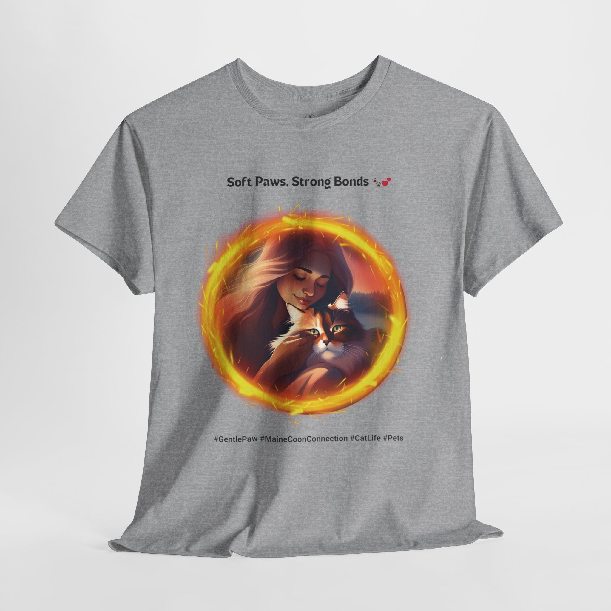 Women's - Soft Paws, Strong Bonds: The Maine Coon Connection T-Shirt