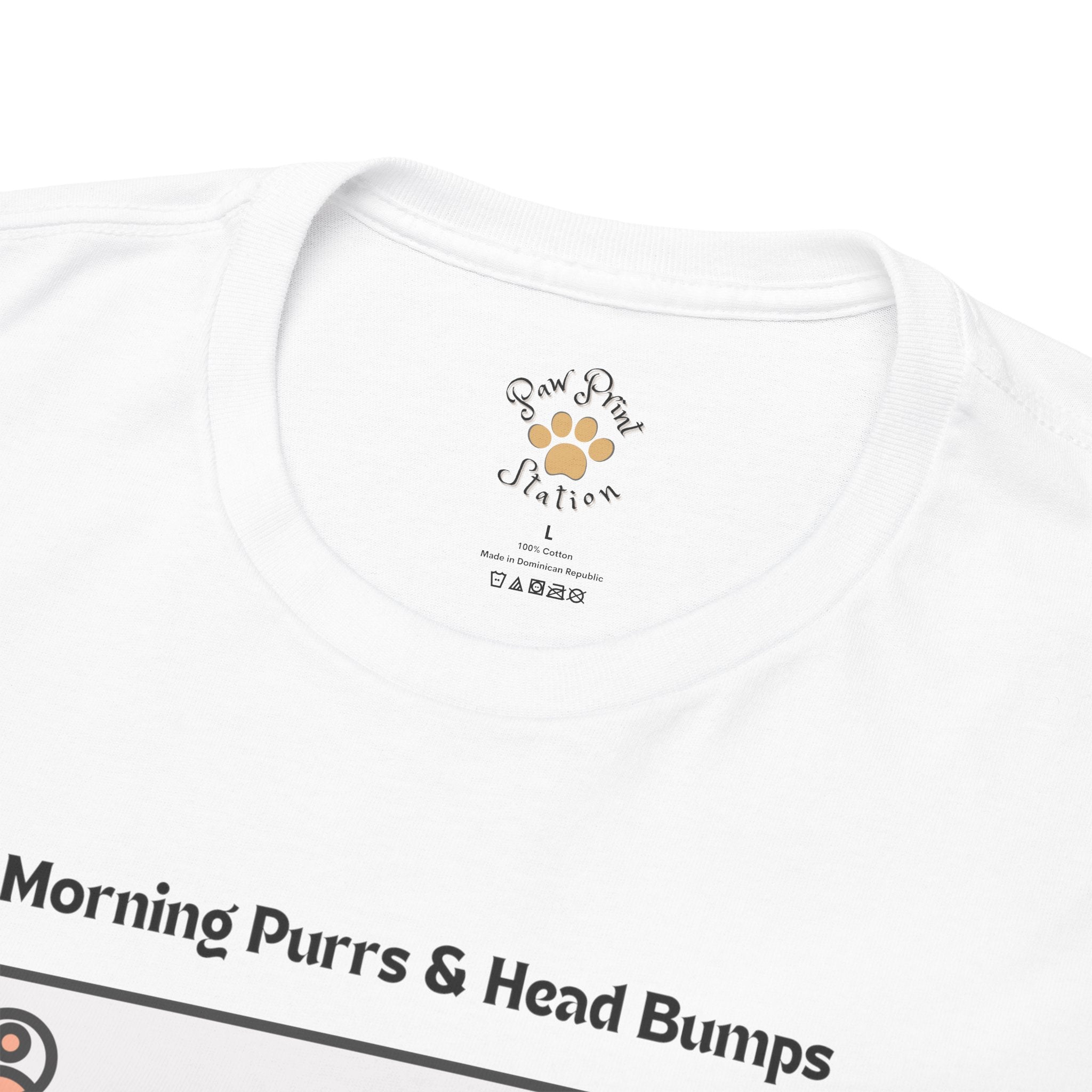 Men's - Morning Purrs & Head Bumps: Start Your Day Right T-Shirt