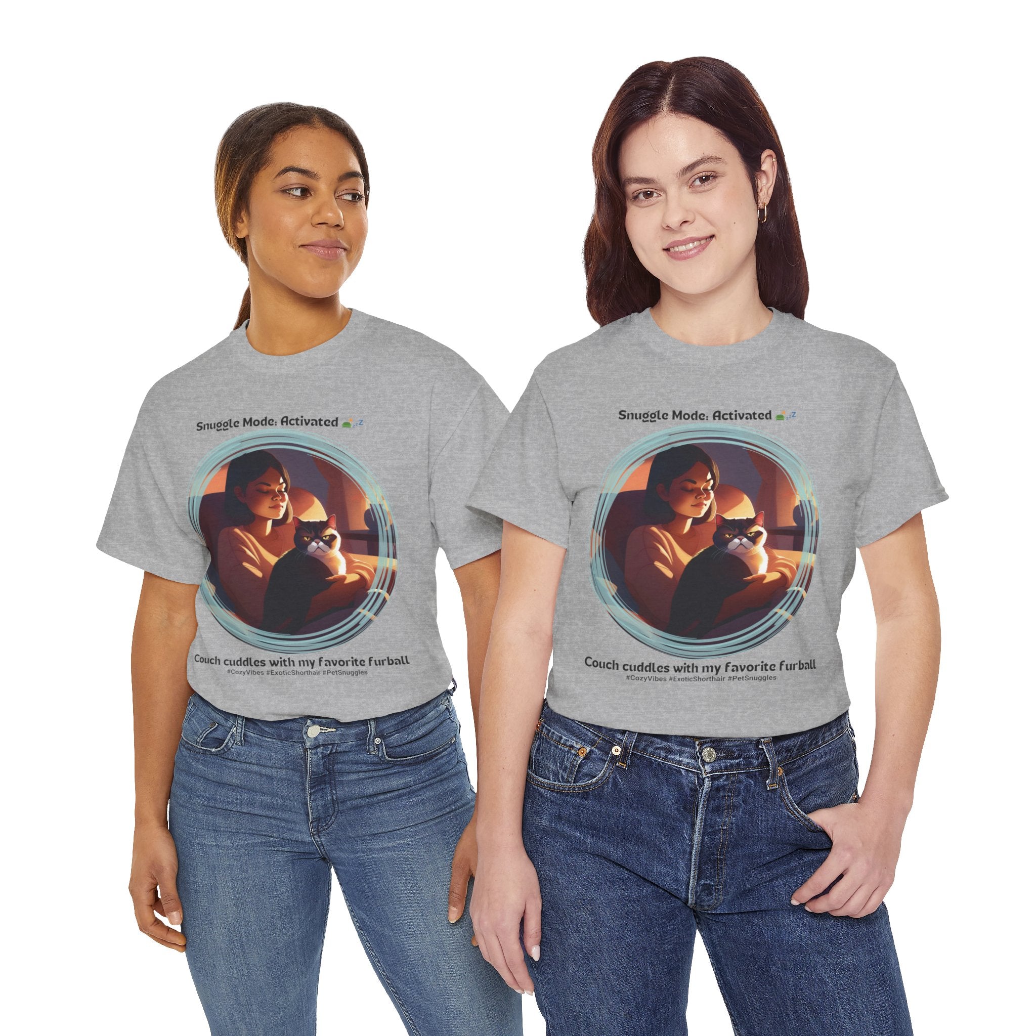 Women's - Snuggle Mode Activated: Exotic Shorthair T-Shirt