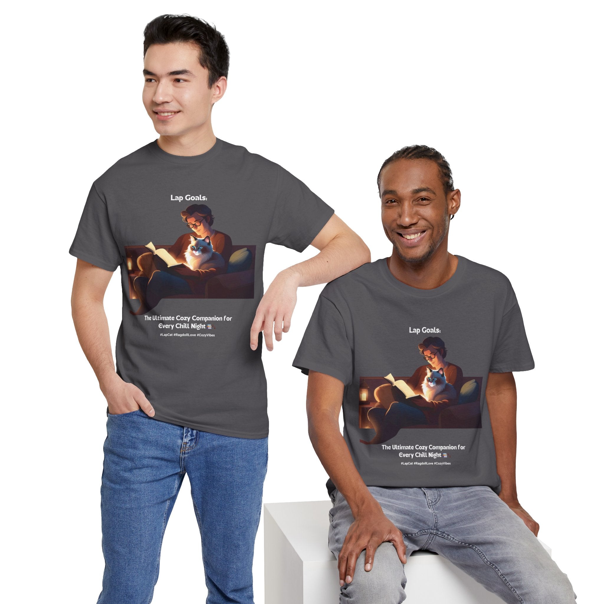 Men's - The Ultimate Lap Cat: Ragdoll T-Shirt