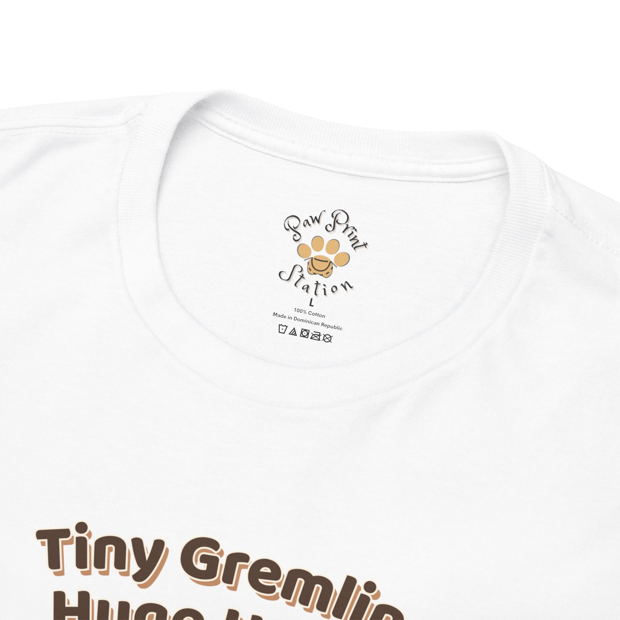 Unisex T-Shirt – Tiny Gremlin, Huge Heart: Devon Rex Everyday Moments Edition