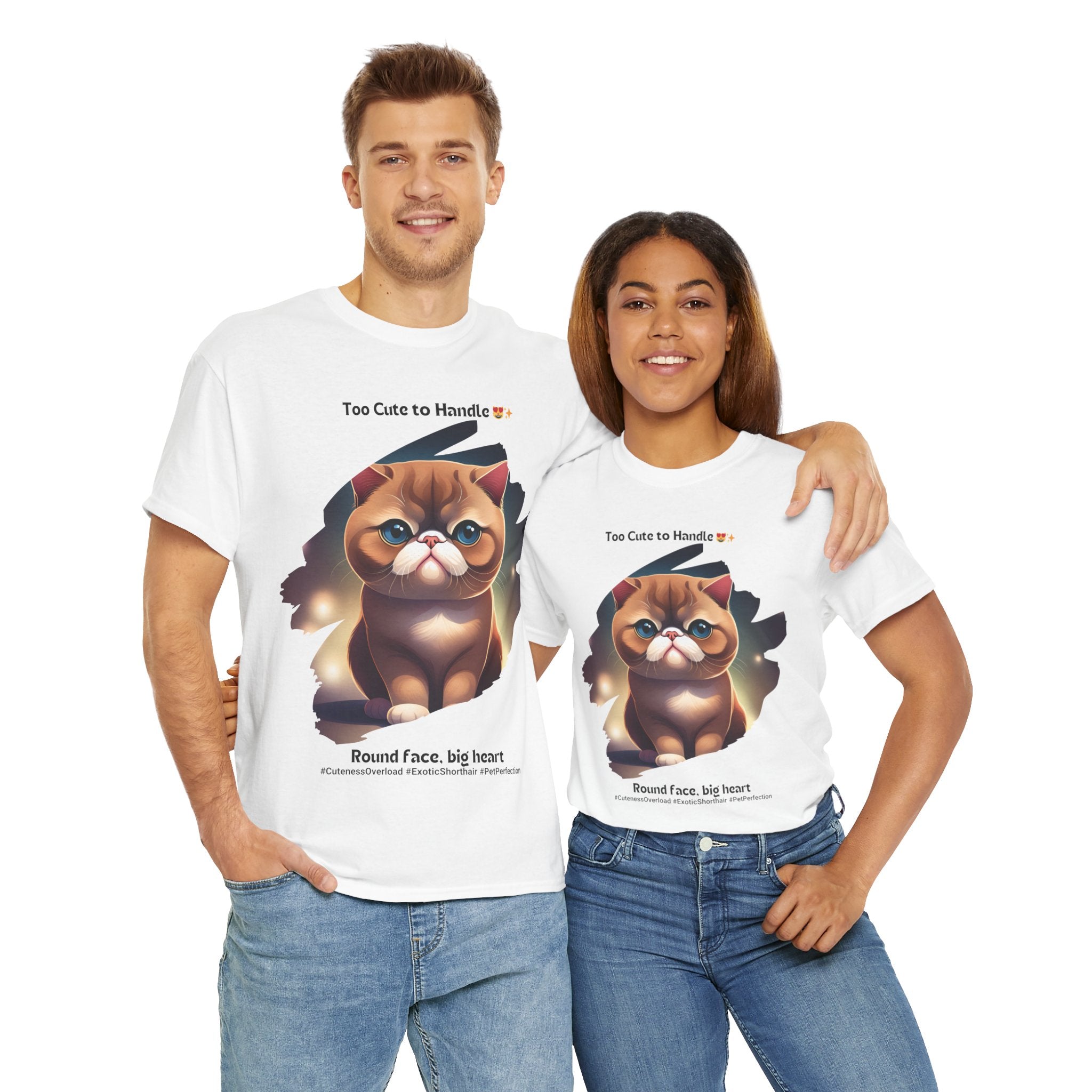 Unisex - Irresistible Cuteness: Exotic Shorthair T-Shirt