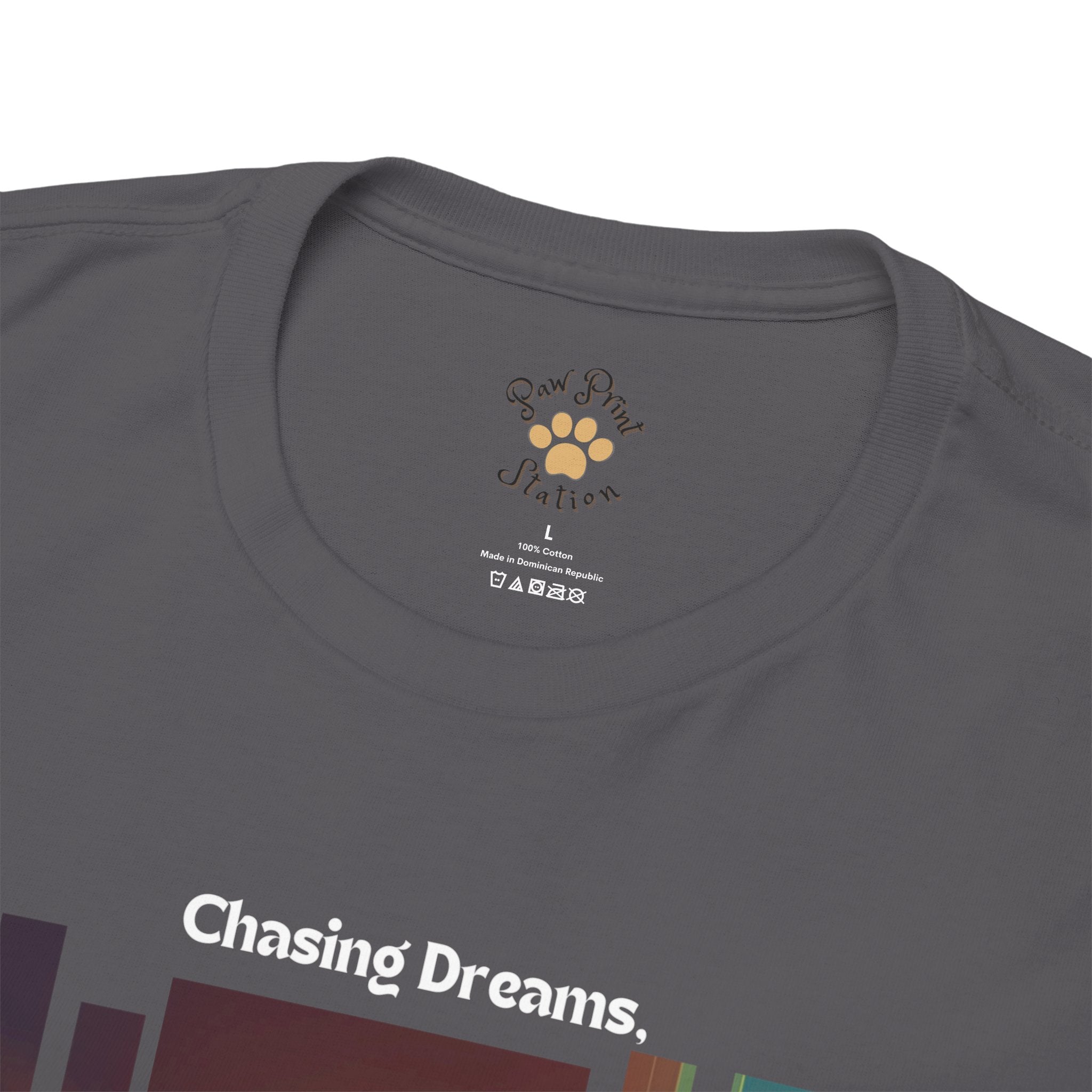 Unisex - Chasing Dreams, One Pounce at a Time T-Shirt