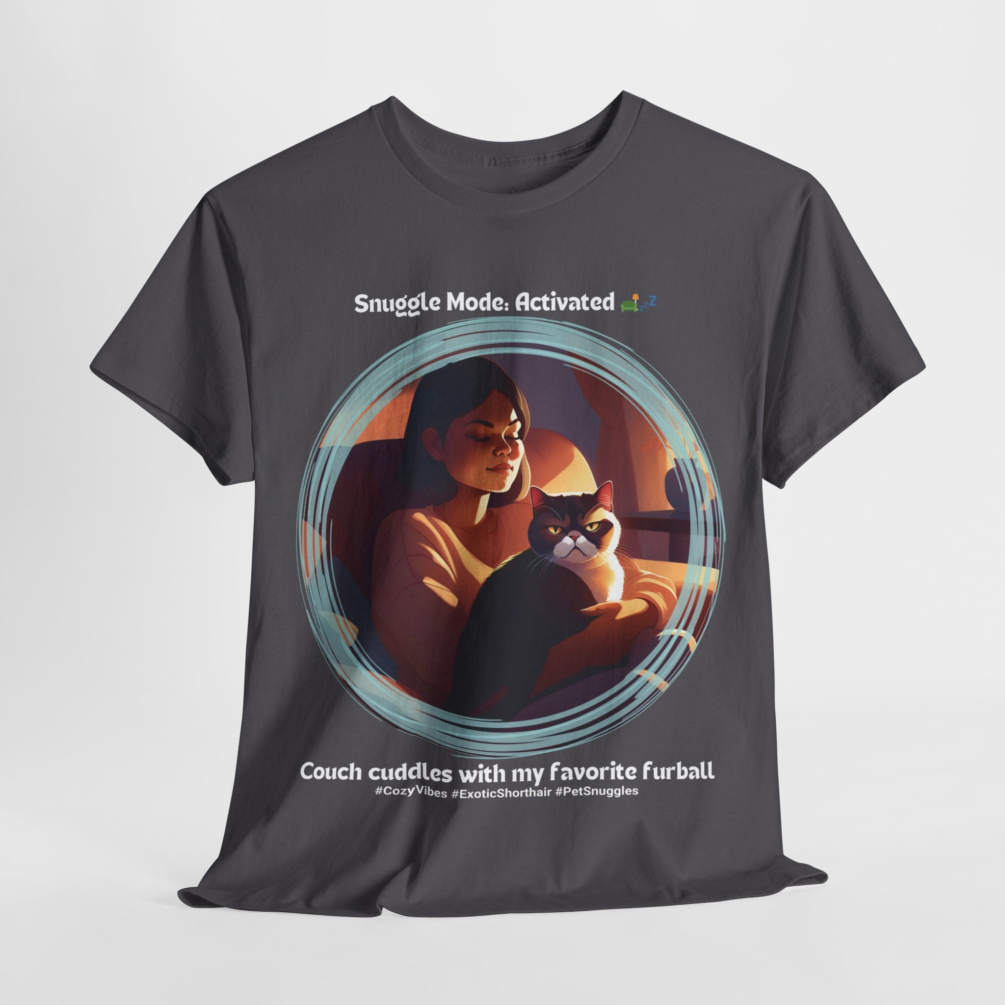 Women's - Snuggle Mode Activated: Exotic Shorthair T-Shirt