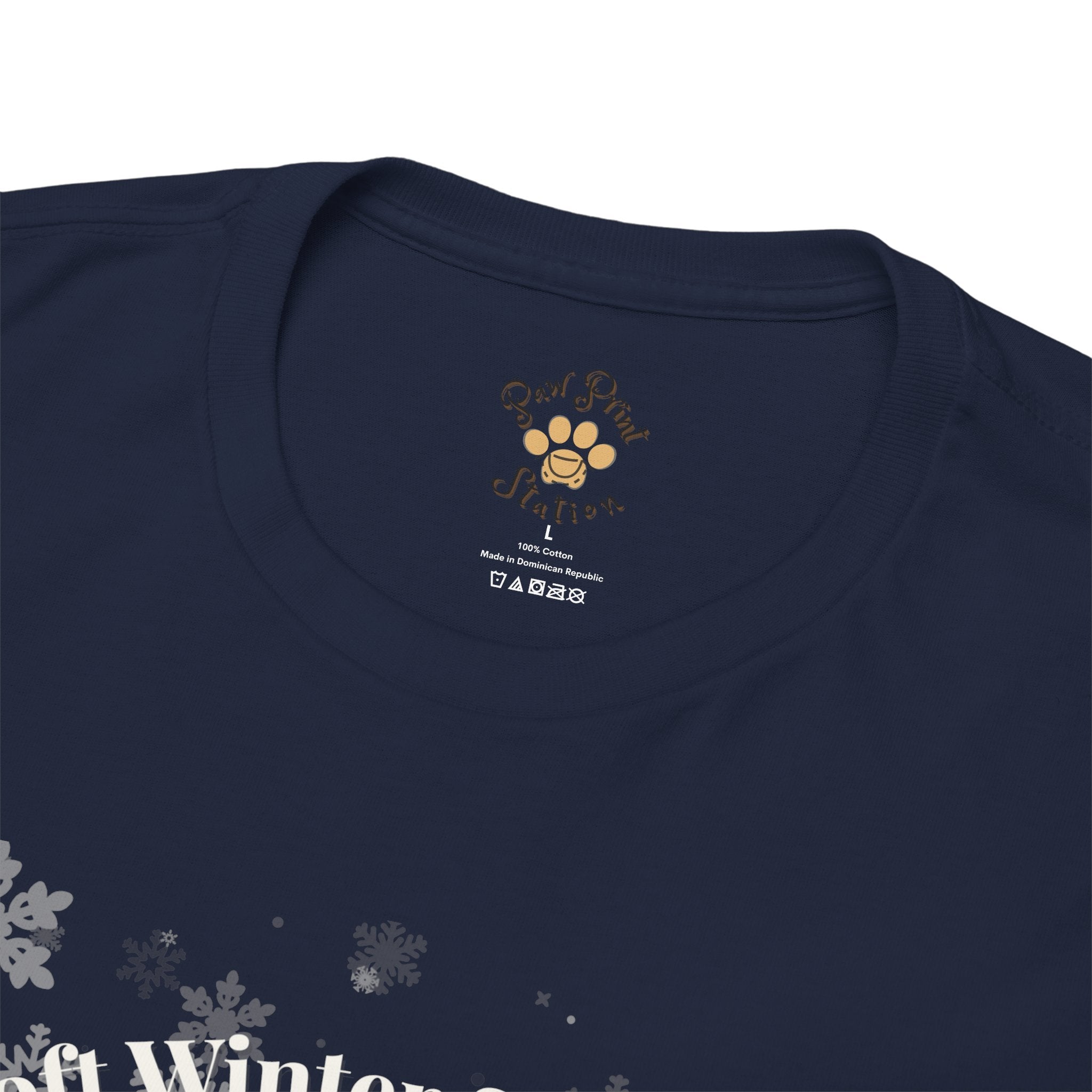 Unisex Personalized T-Shirt – Soft Winter Stillness: Siamese Watercolor Portrait Edition