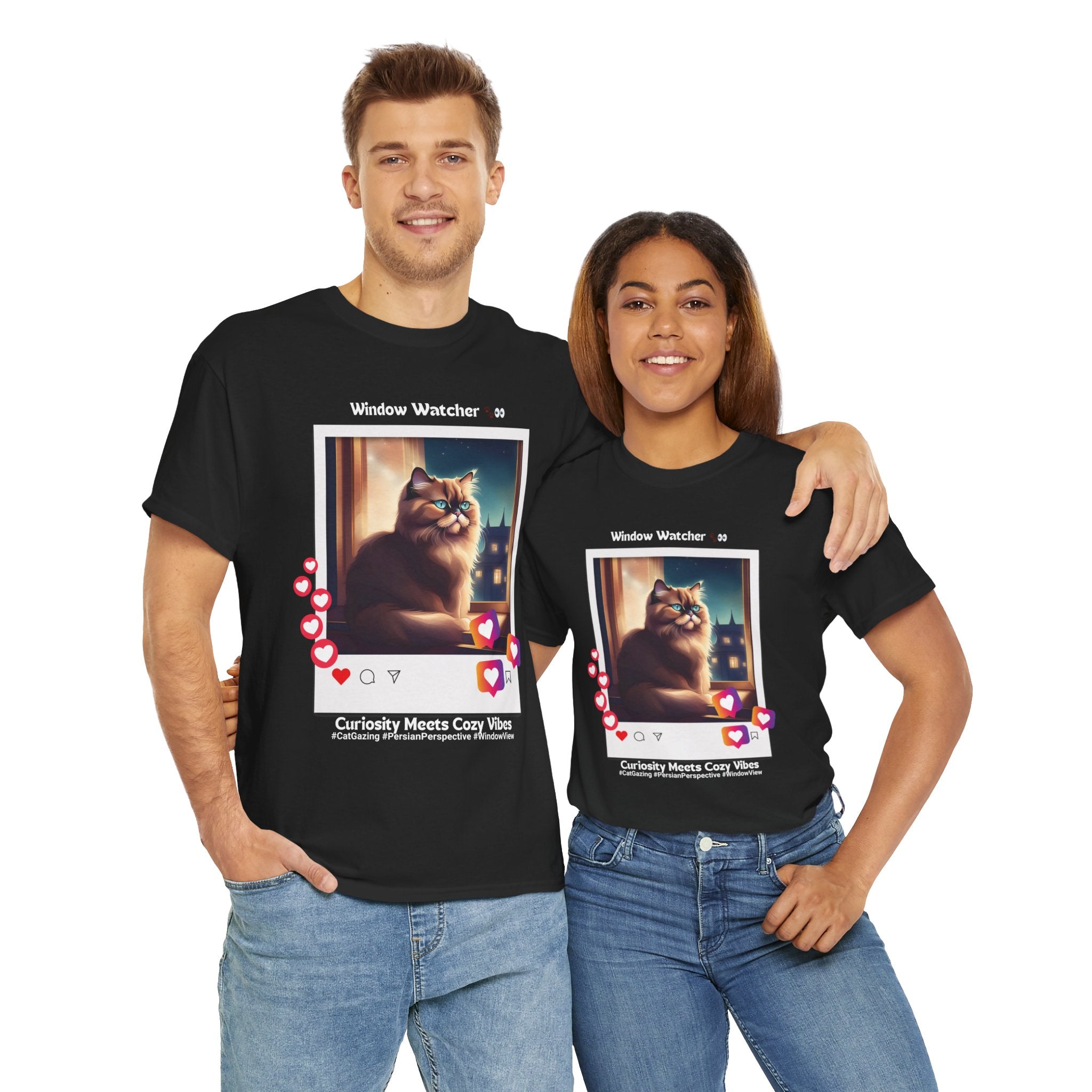 Unisex - Window Watcher: Persian Perspective T-Shirt