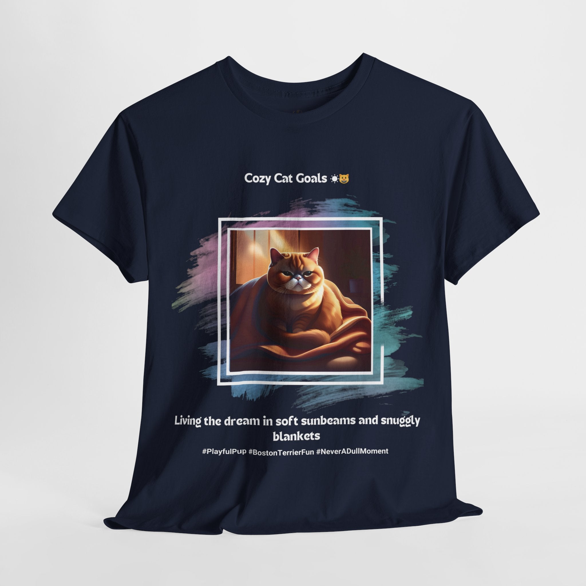 Unisex “Cozy Cat Goals” Exotic Shorthair T‑Shirt – Comfort Cat Gift