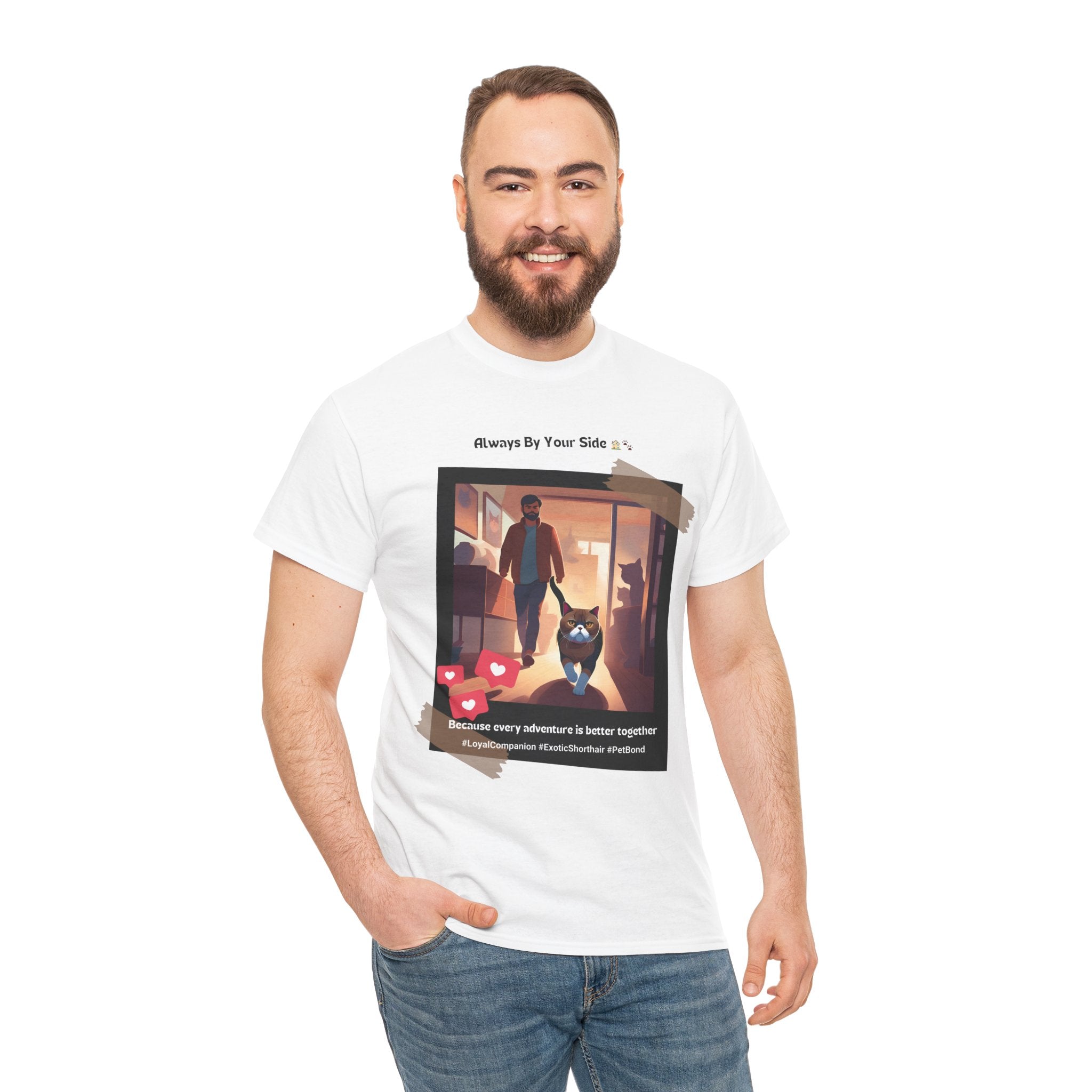 Men's - Loyal Companion: Exotic Shorthair T-Shirt