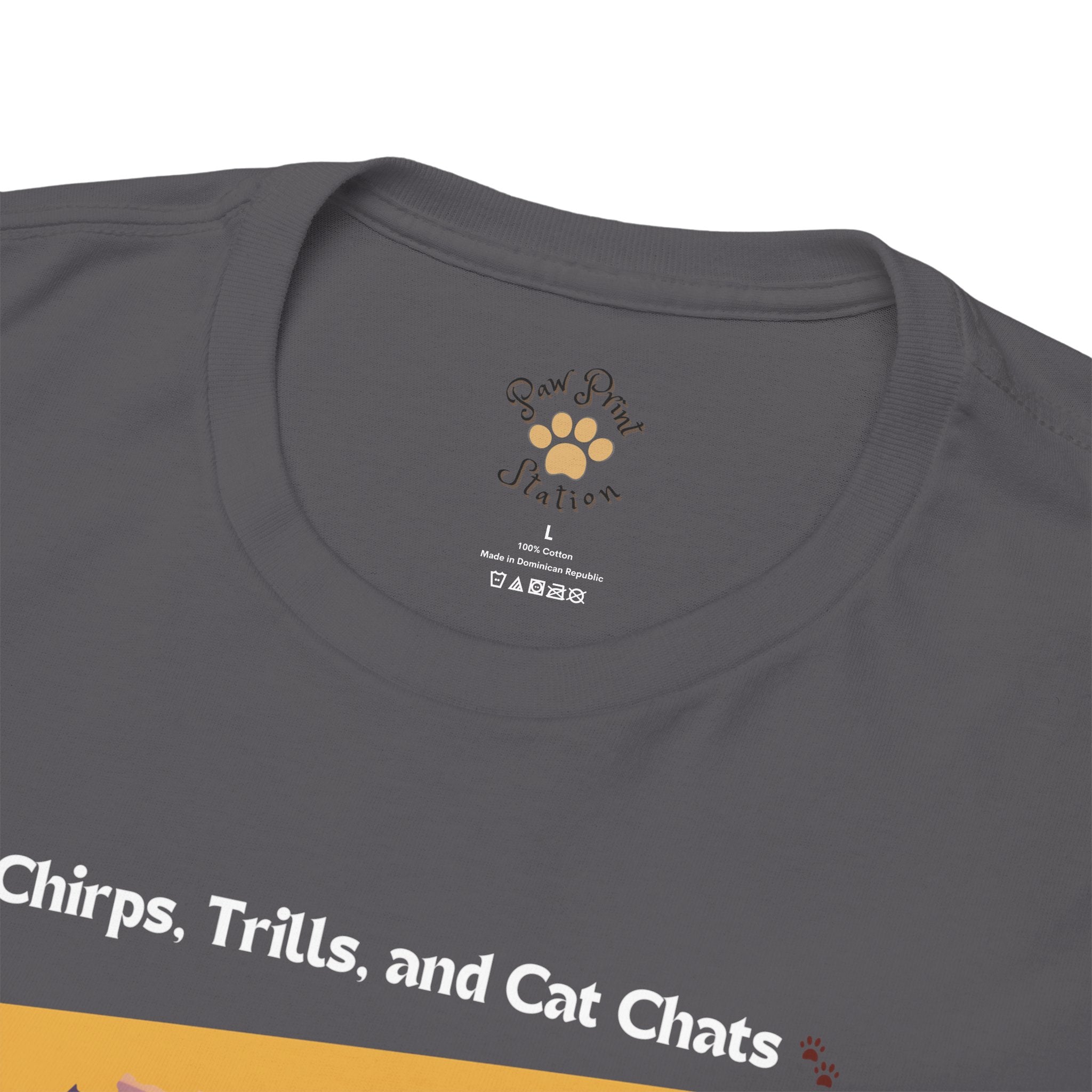 Women's - Chirps, Trills, and Cat Chats: Maine Coon Conversations T-Shirt