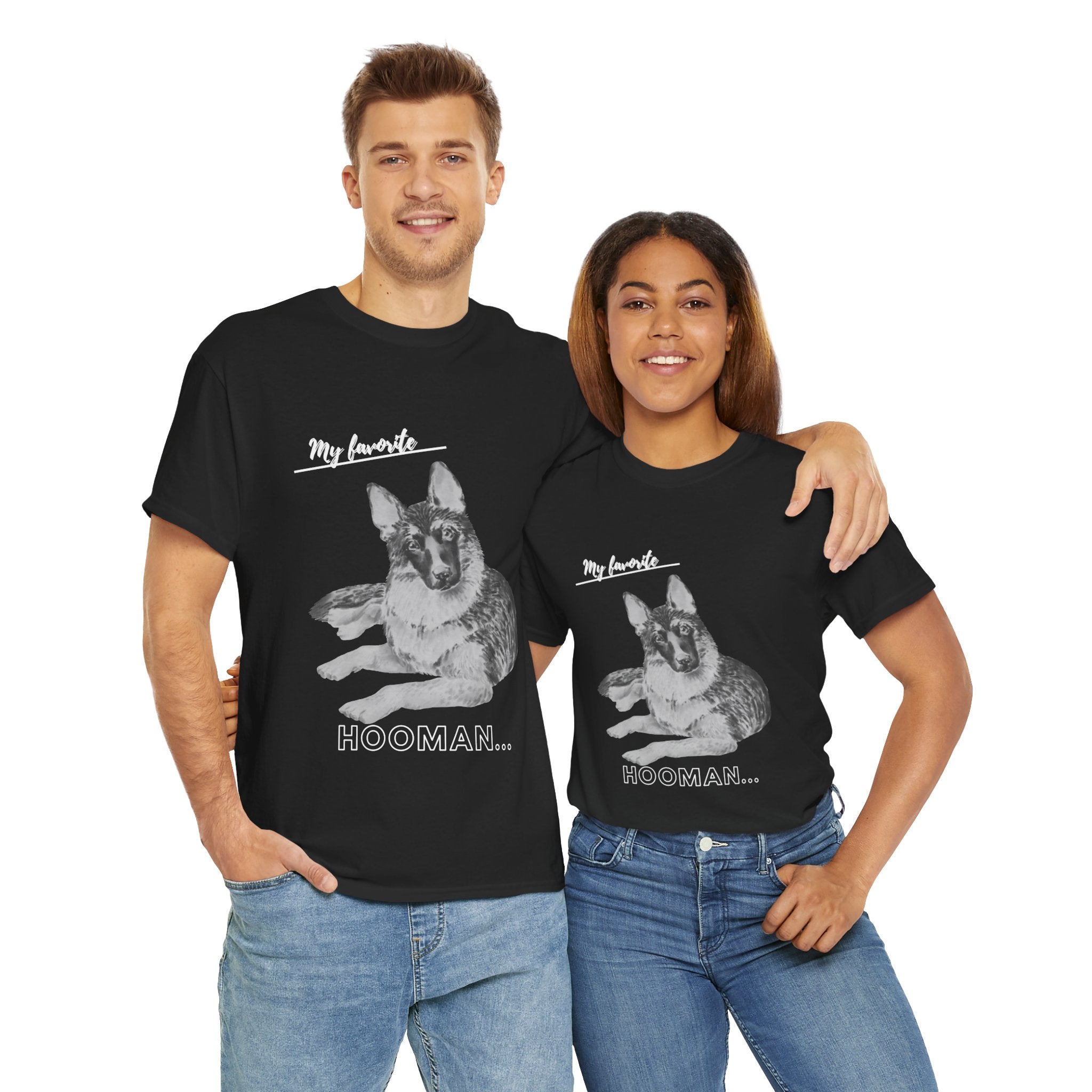 Unisex - My Favorite Hooman German Shepherd T-Shirt