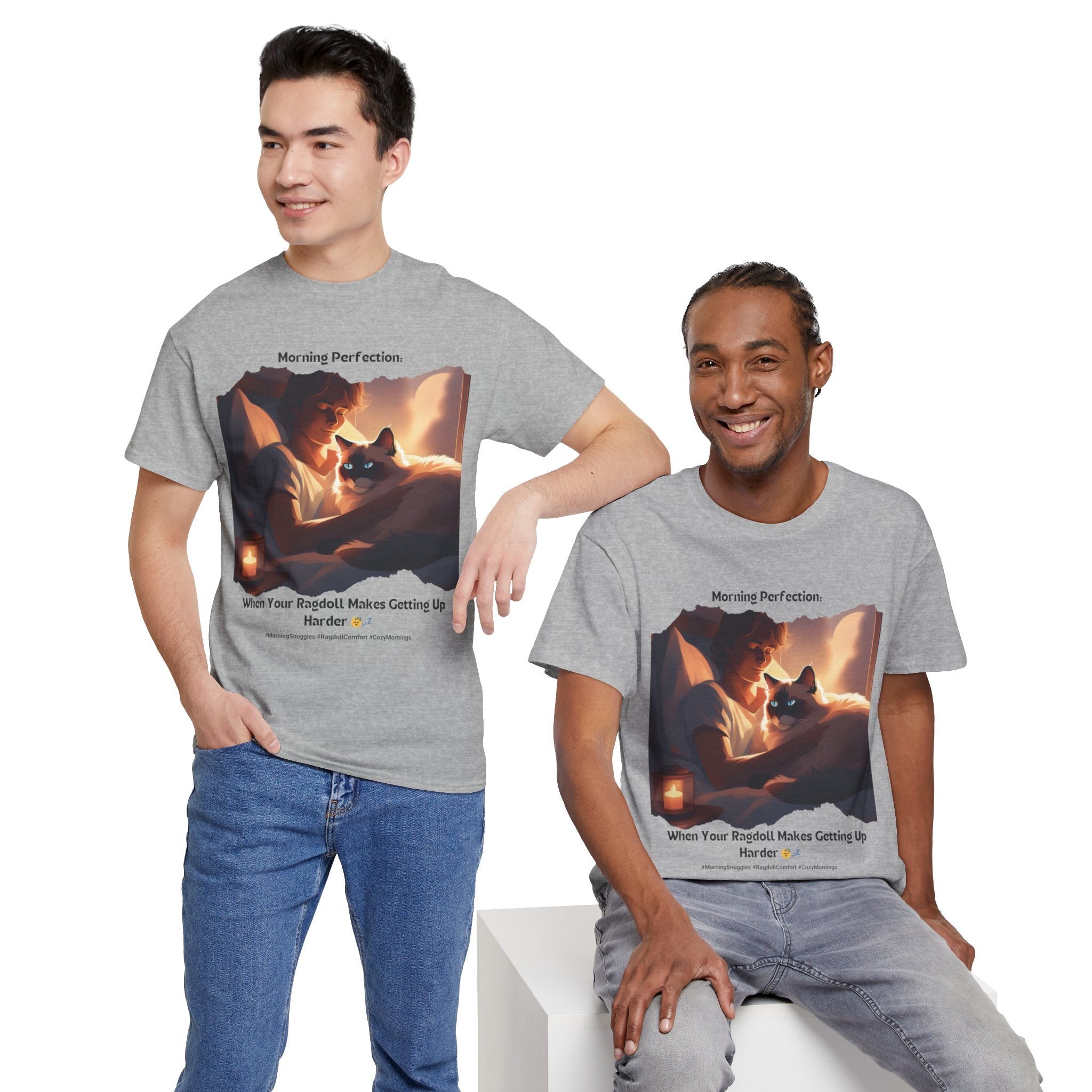 Men's - Ragdoll: The Snuggle Bug: Ragdoll T-Shirt