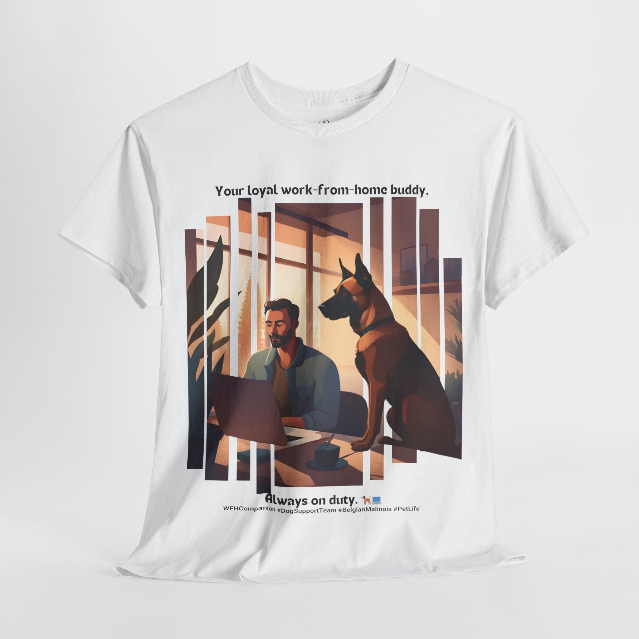 Men's - WFH Guardian: Belgian Malinois T-Shirt
