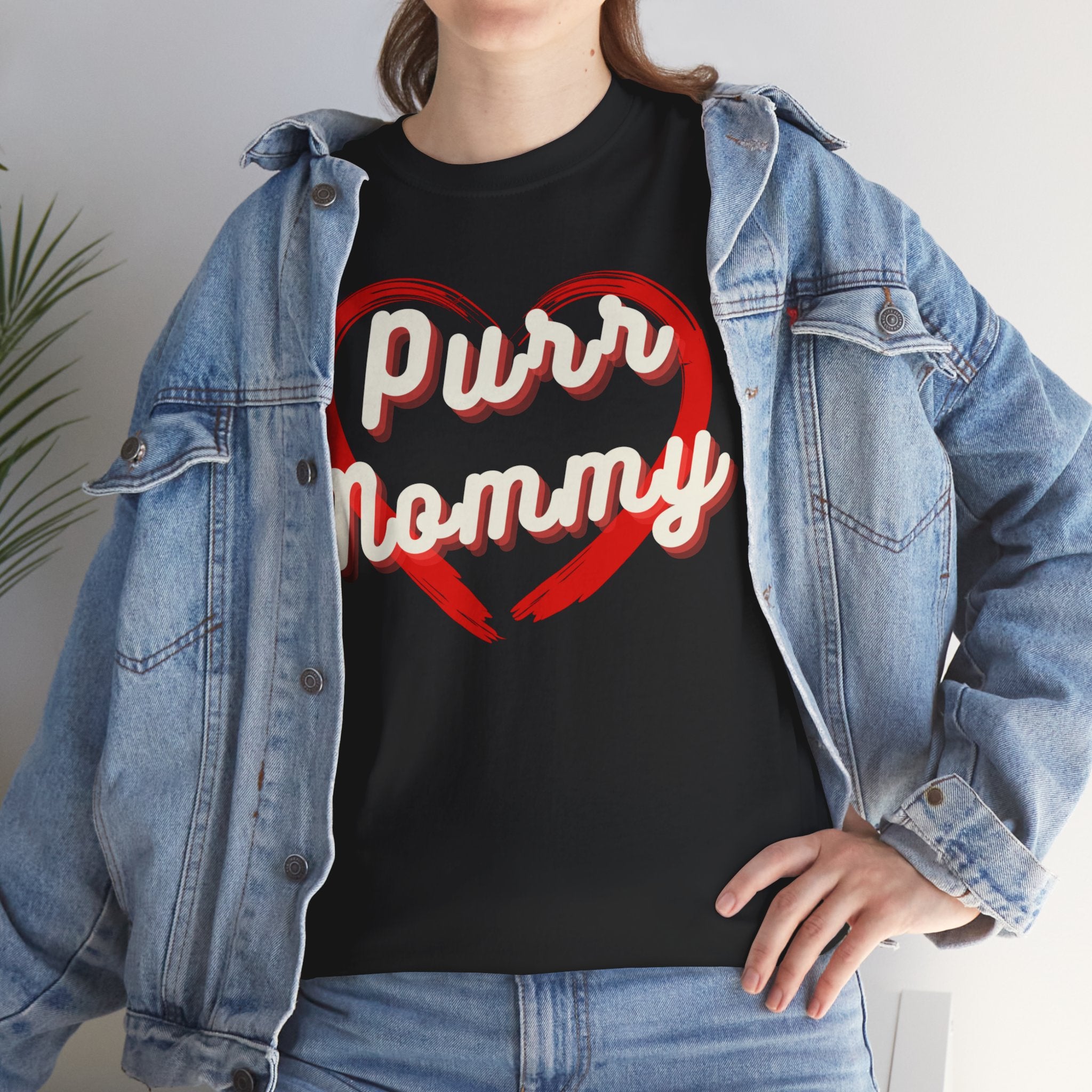 Women’s “Purr Mommy Pride” T-Shirt – Cat Mom Love, Feline Lover Gift