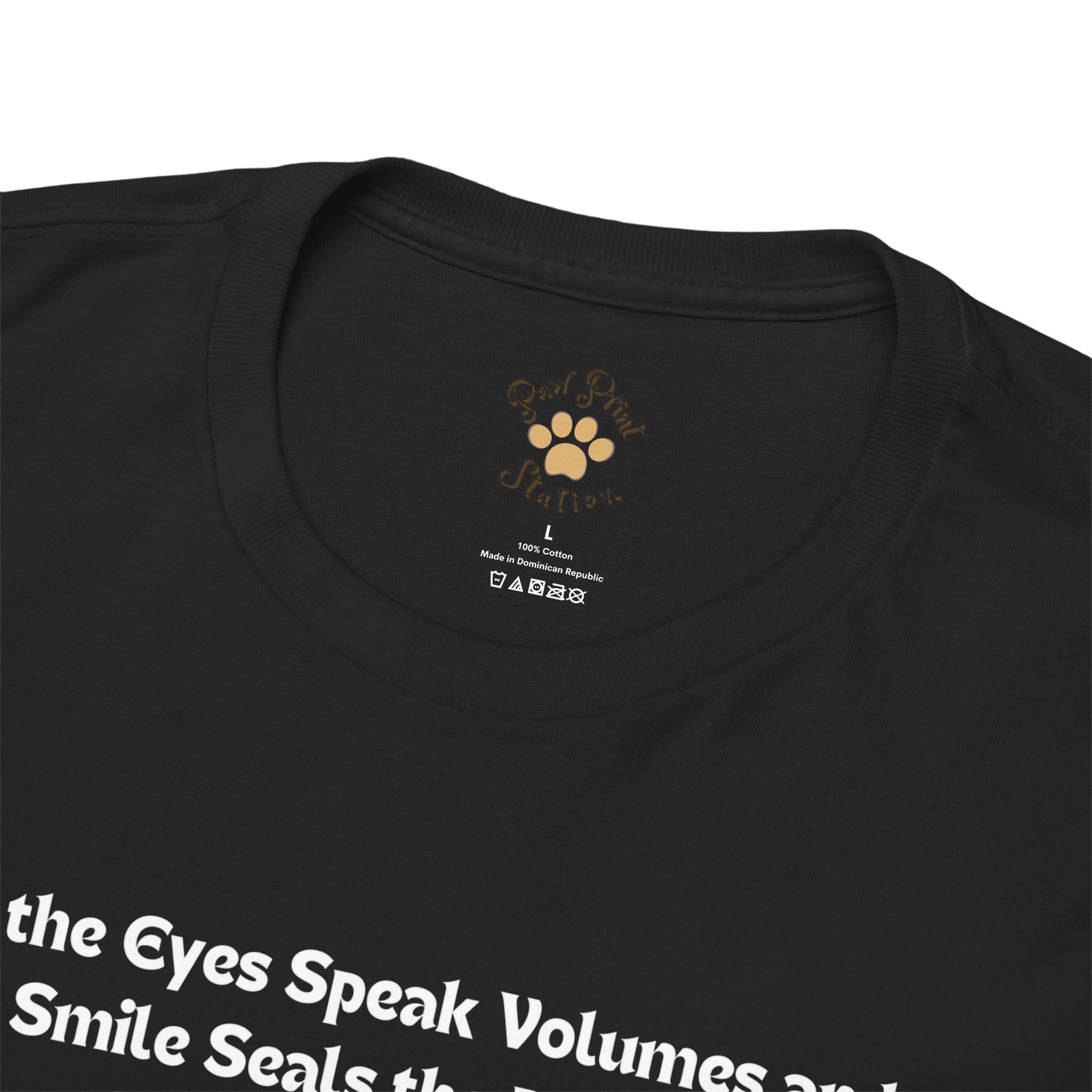 Unisex - When the Eyes Speak Volumes: Shiba Inu T-Shirt