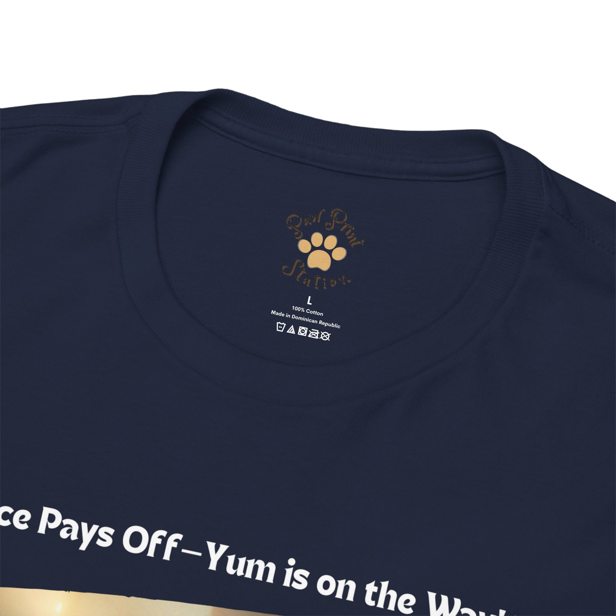 Unisex “Patience Pays Off: Shiba Inu Treats” T‑Shirt – Good Pup Reward Gift