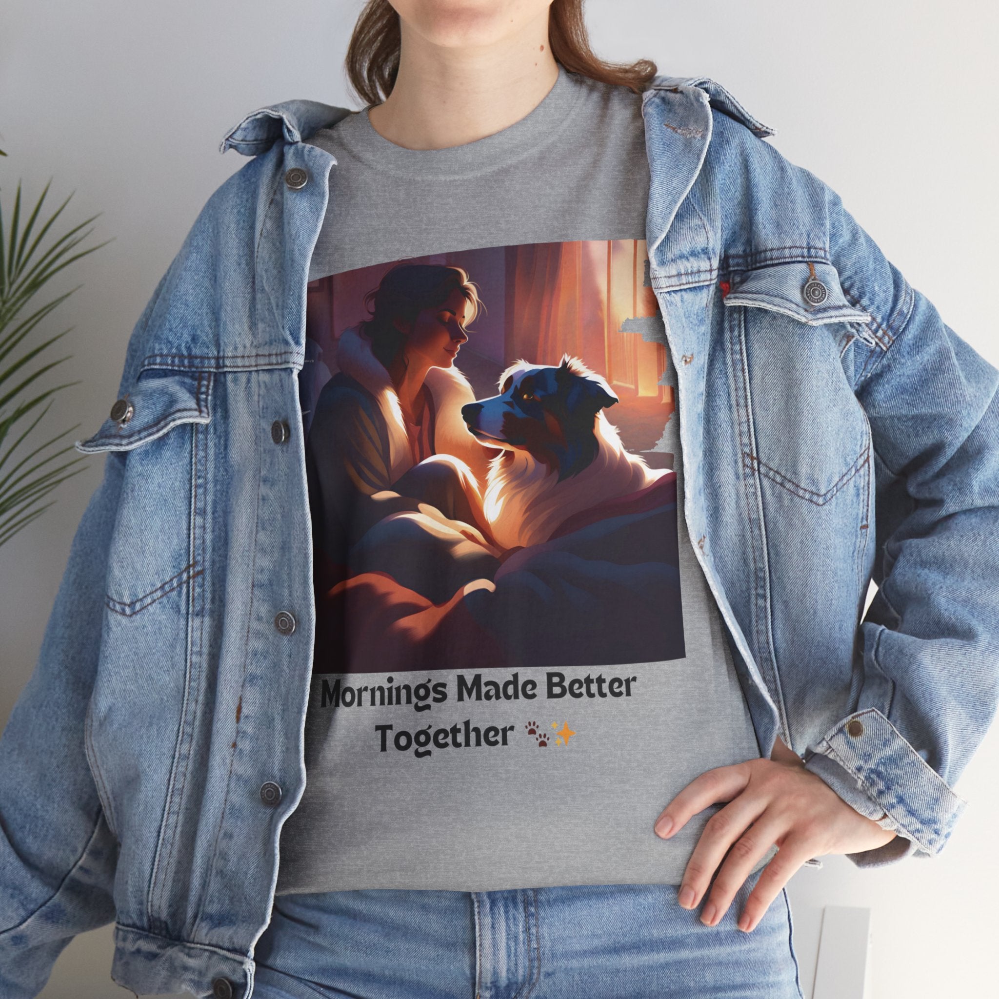 Women's - Mornings Made Better with My Aussie: T-Shirt