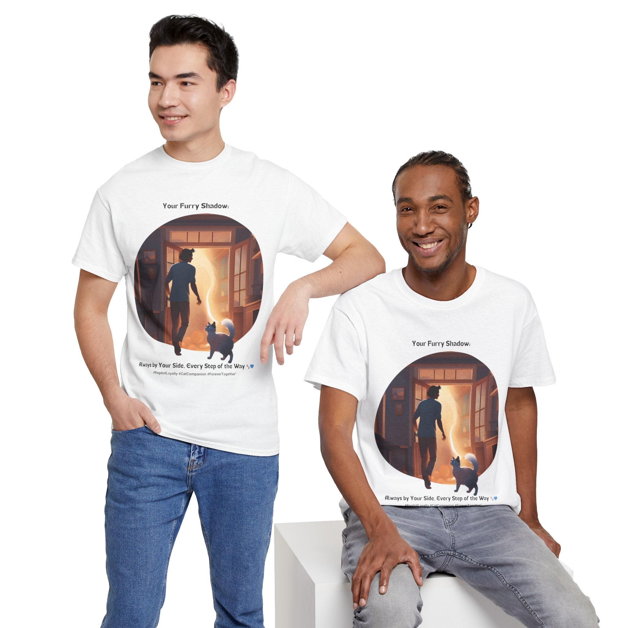 Men's - Always by Your Side: Ragdoll T-Shirt