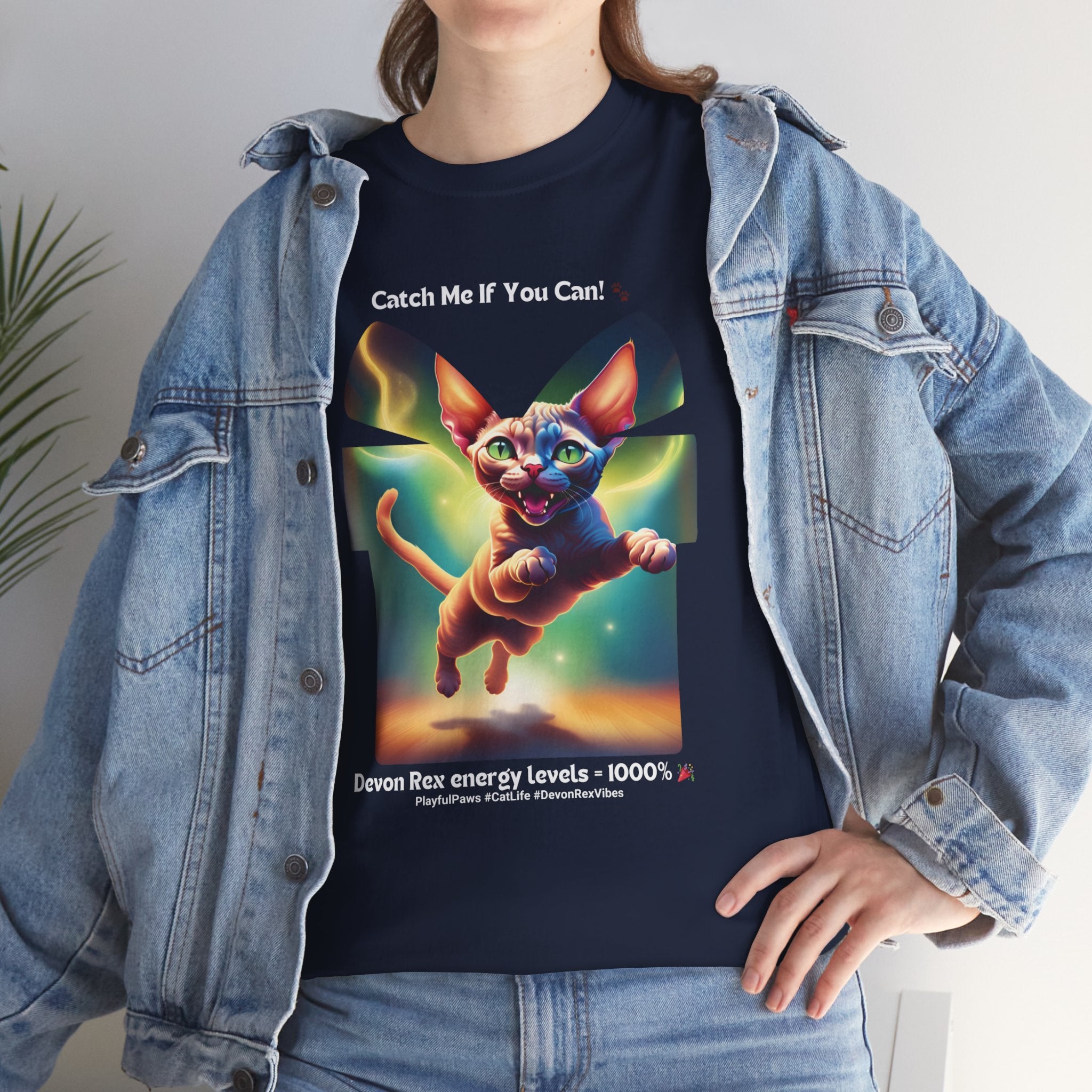 Unisex - Devon Rex: The Energizer Bunny of Cats T-Shirt