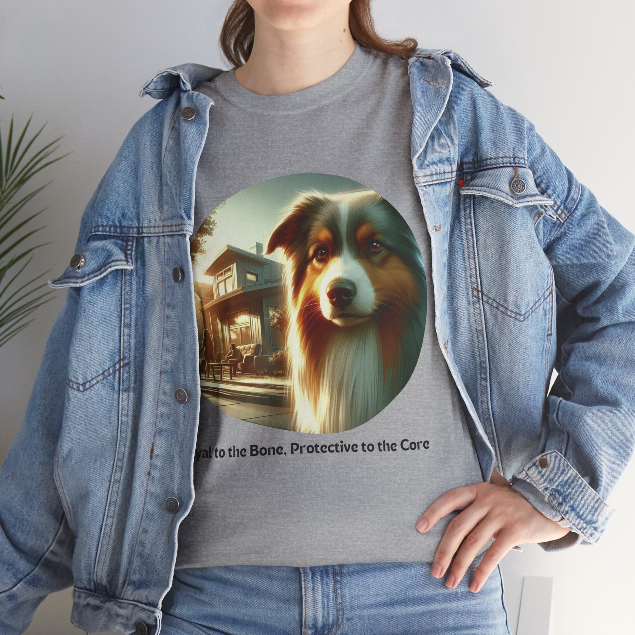 Unisex - Loyal Protector: Australian Shepherd T-Shirt