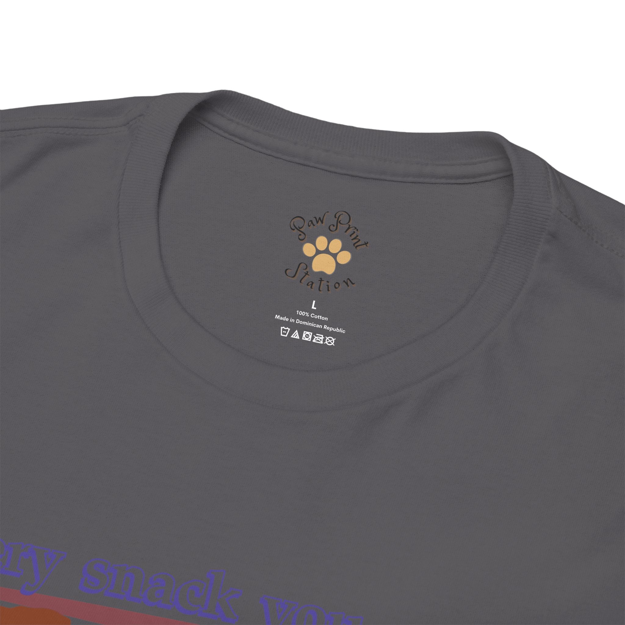 Unisex “Snack Thief” Dog T‑Shirt – Mischievous Pup Gift