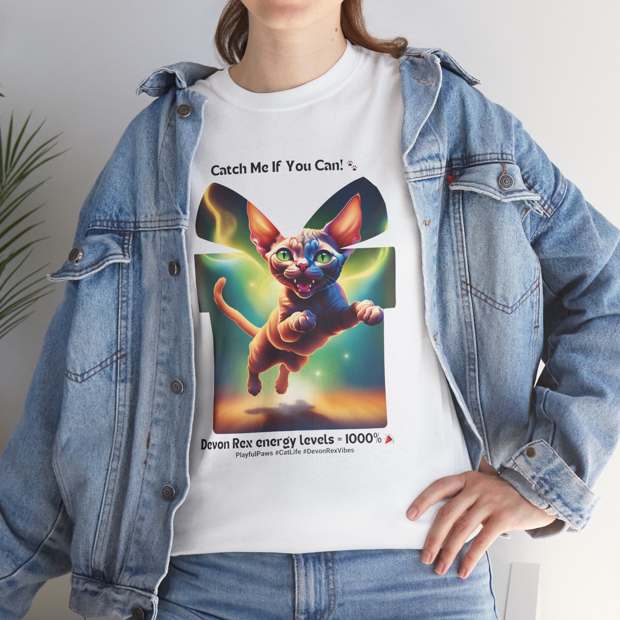Unisex - Devon Rex: The Energizer Bunny of Cats T-Shirt