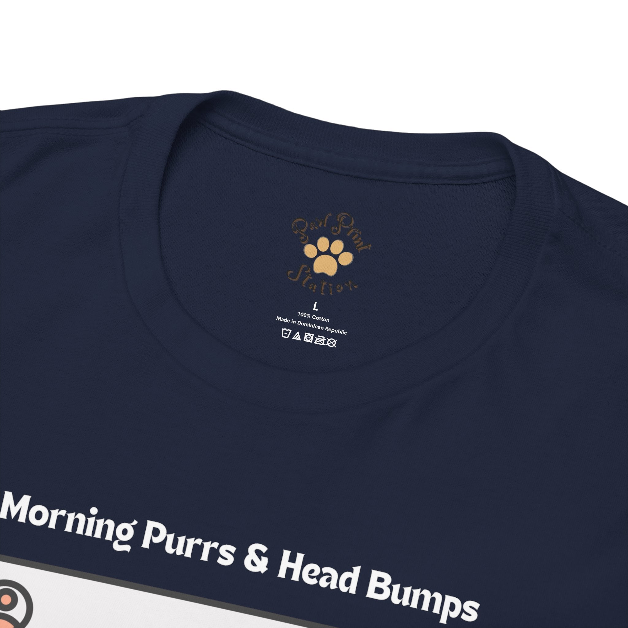 Men's - Morning Purrs & Head Bumps: Start Your Day Right T-Shirt