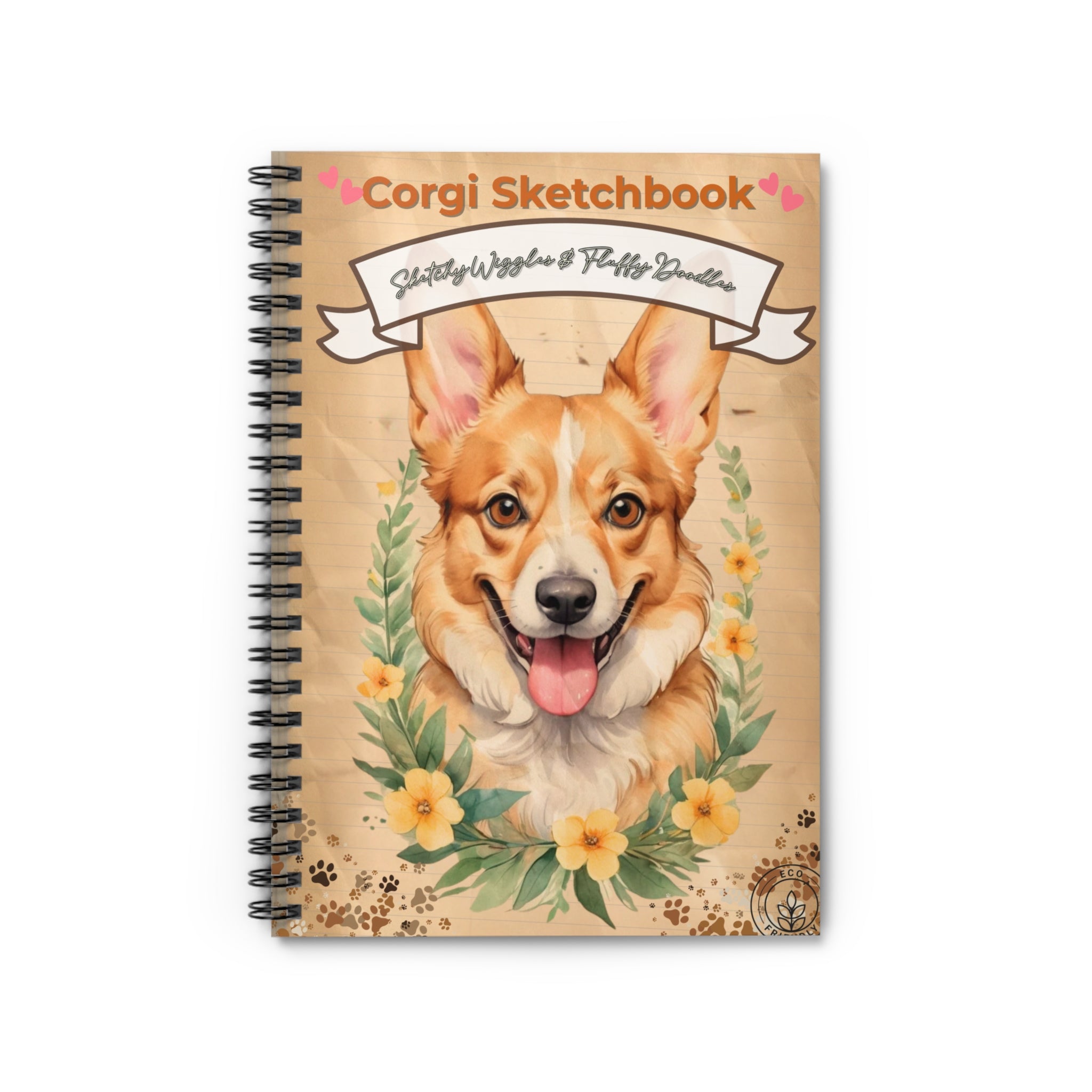 Corgi Lover's Sketchbook - Adorable Dog Drawing, Cute Pet Journal, Gift for Dog Owners, Back to School Supplies, Animal Art Notebook