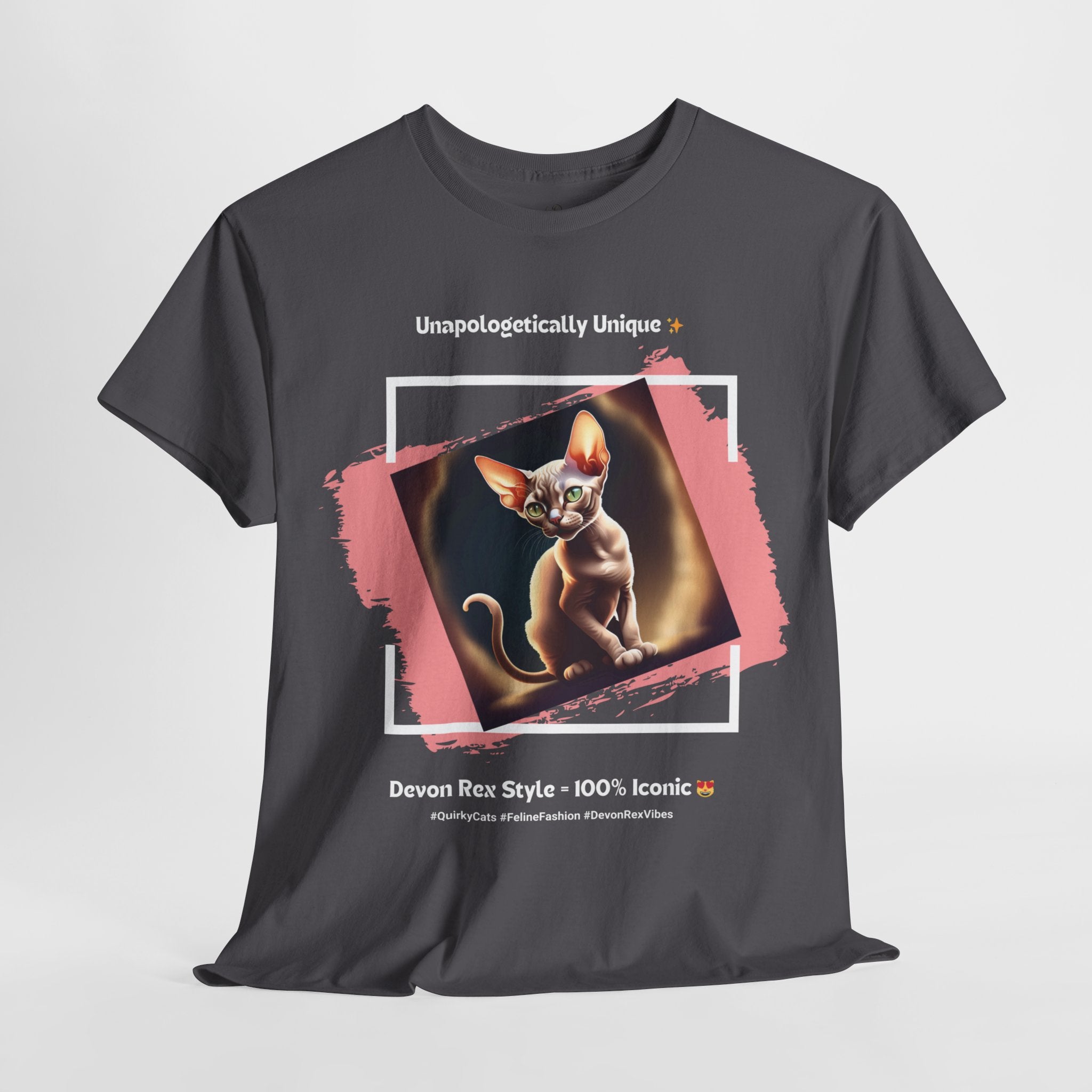 Unisex - Unapologetically Unique: Devon Rex Style T-Shirt