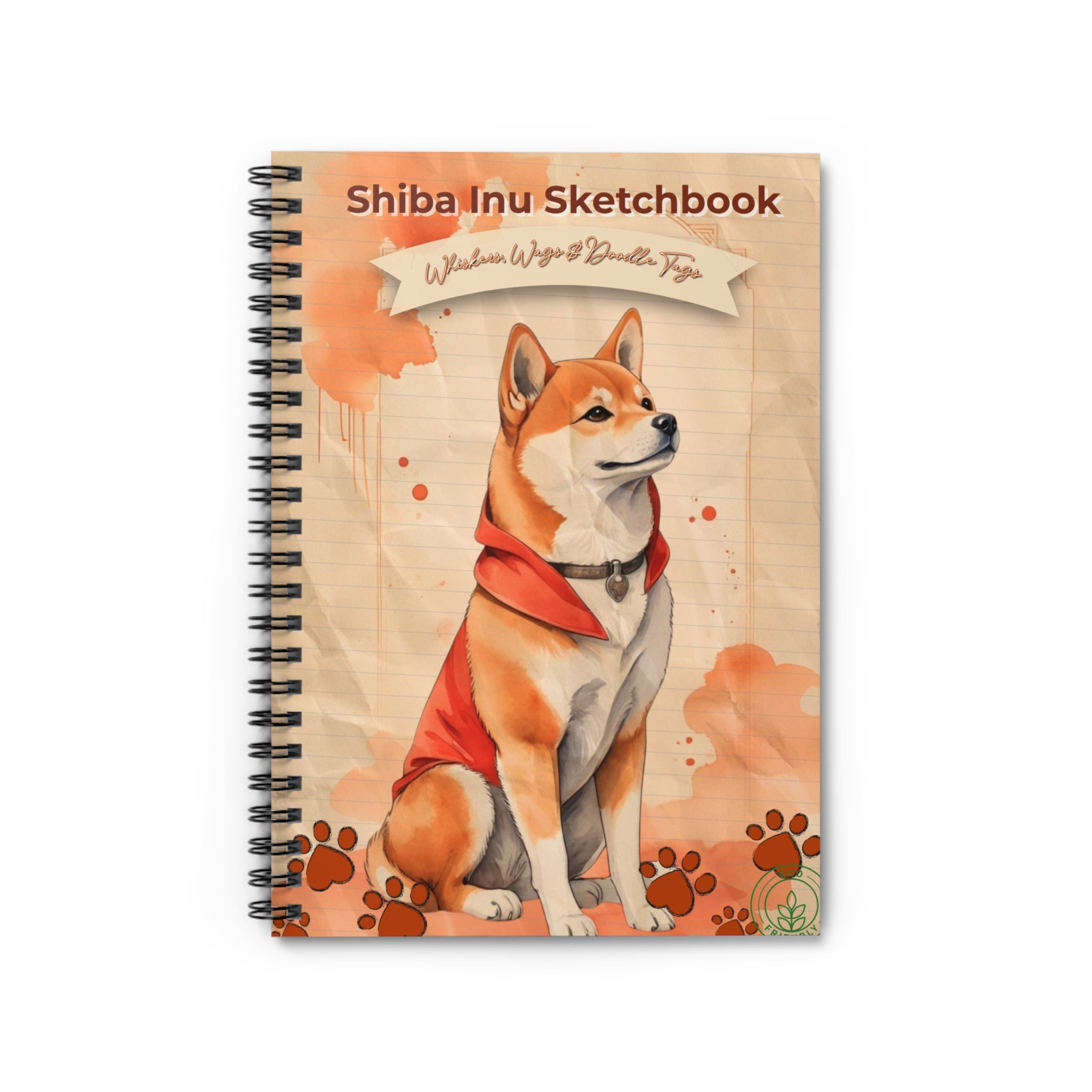 Shiba Inu Notebook - Creative Pet Lover's Journal, Perfect for Writing, Sketching, Dog Enthusiasts, Gift for Dog Owners