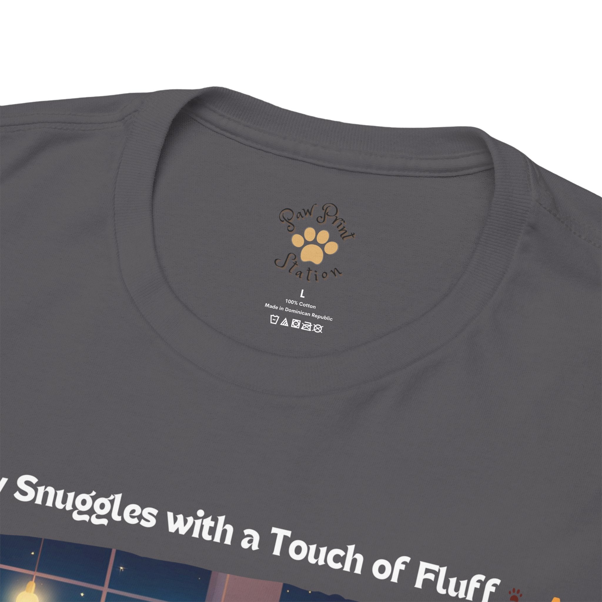 Unisex “Family Snuggles with a Touch of Fluff” Maine Coon T‑Shirt – Family Cuddle Cat Gift