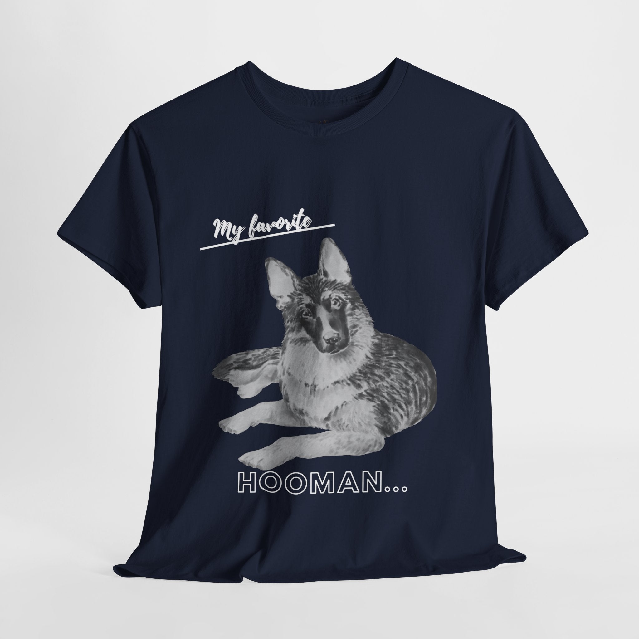 Unisex - My Favorite Hooman German Shepherd T-Shirt