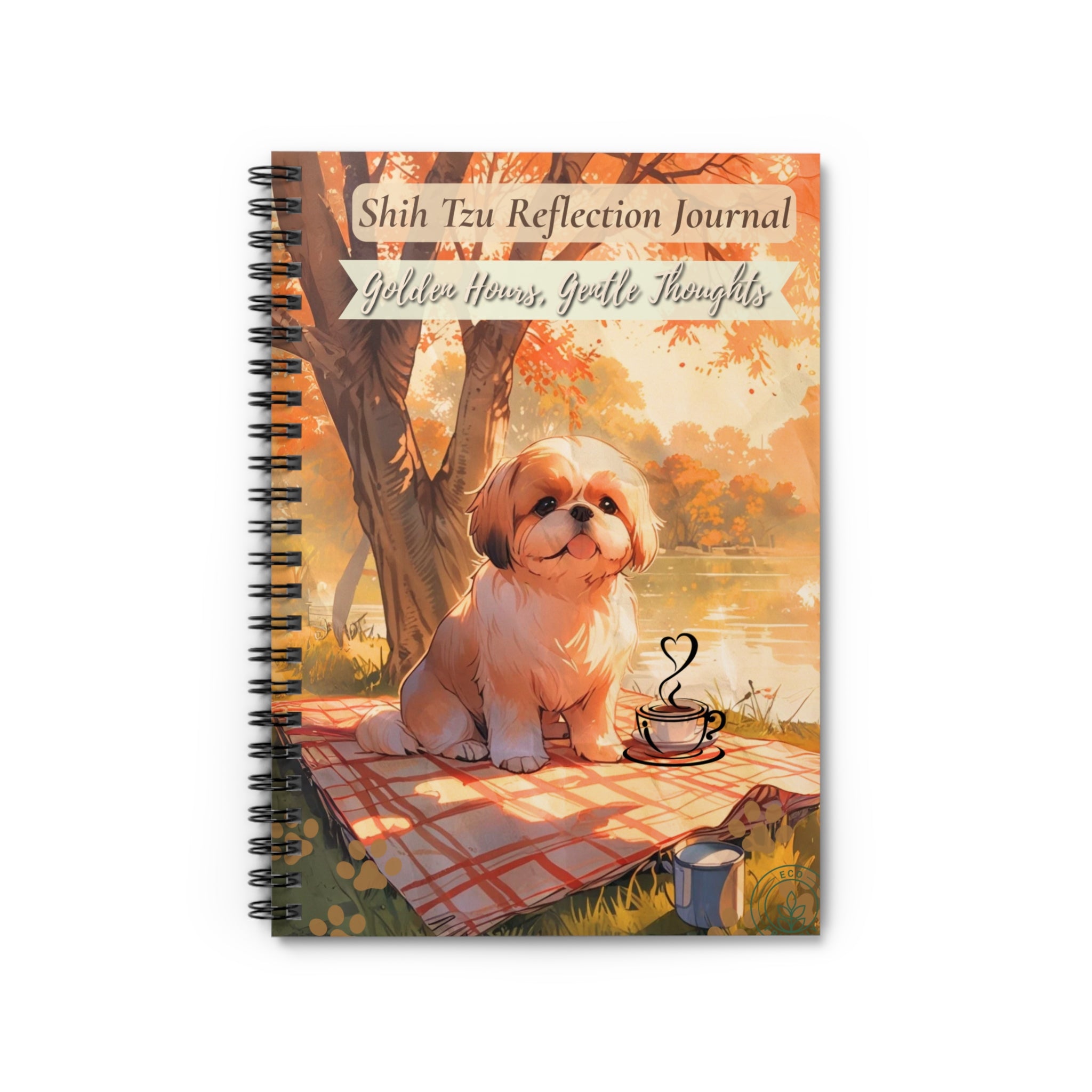 Shih Tzu Reflection Journal β Gentle Moments, Heartfelt Memories, Dog Lovers Diary, Gift for Pet Owners, Cute Stationery, Mindfulness Journal