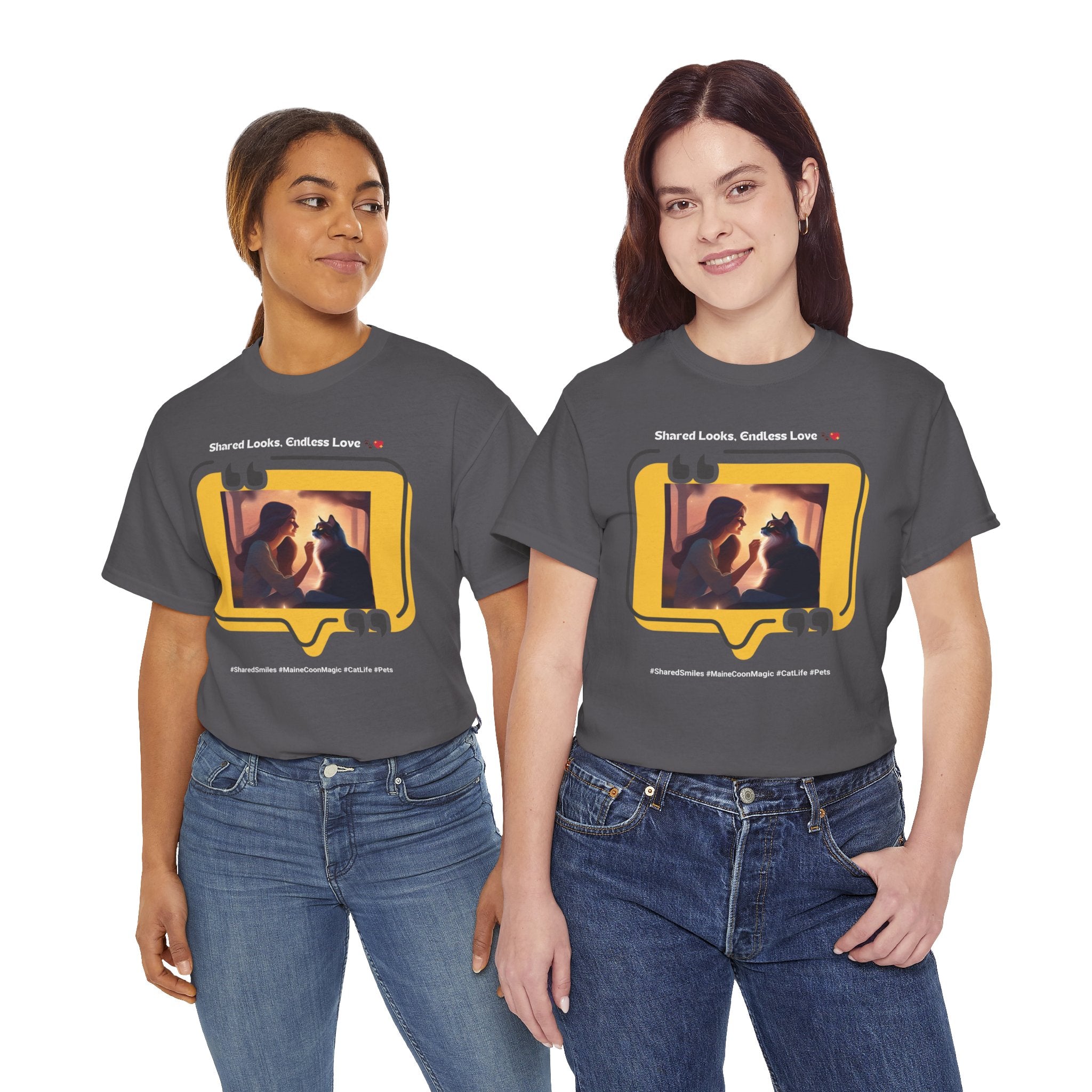 Women's - Shared Looks, Endless Love: Maine Coon Magic T-Shirt
