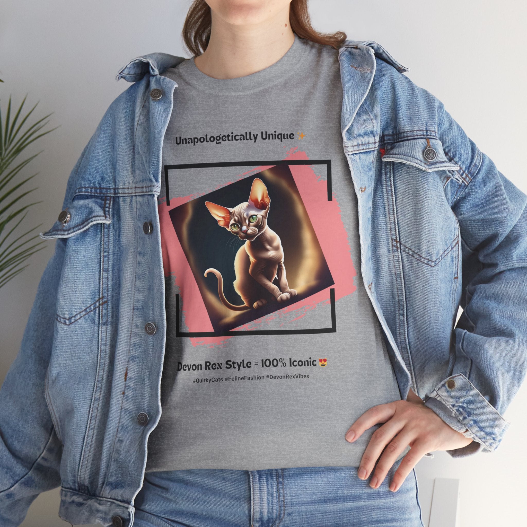 Unisex - Unapologetically Unique: Devon Rex Style T-Shirt
