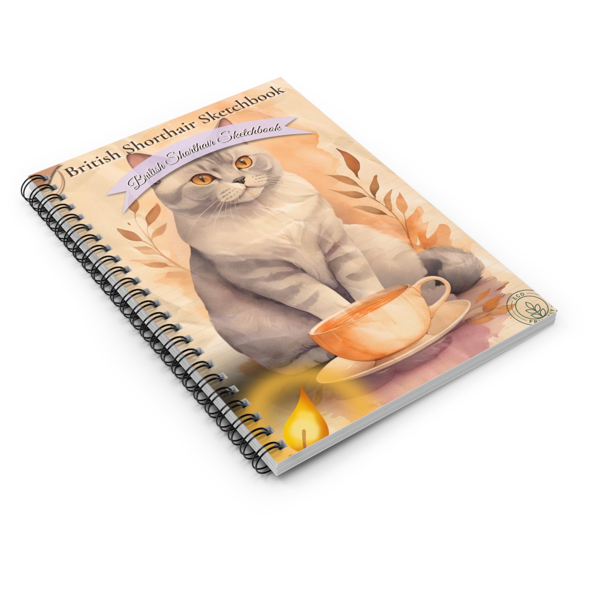 British Shorthair Lover's Sketchbook – Perfect for Creative Journaling, Gift for Cat Owners, Cute Stationery, Birthday Gift, Unique Art Journal