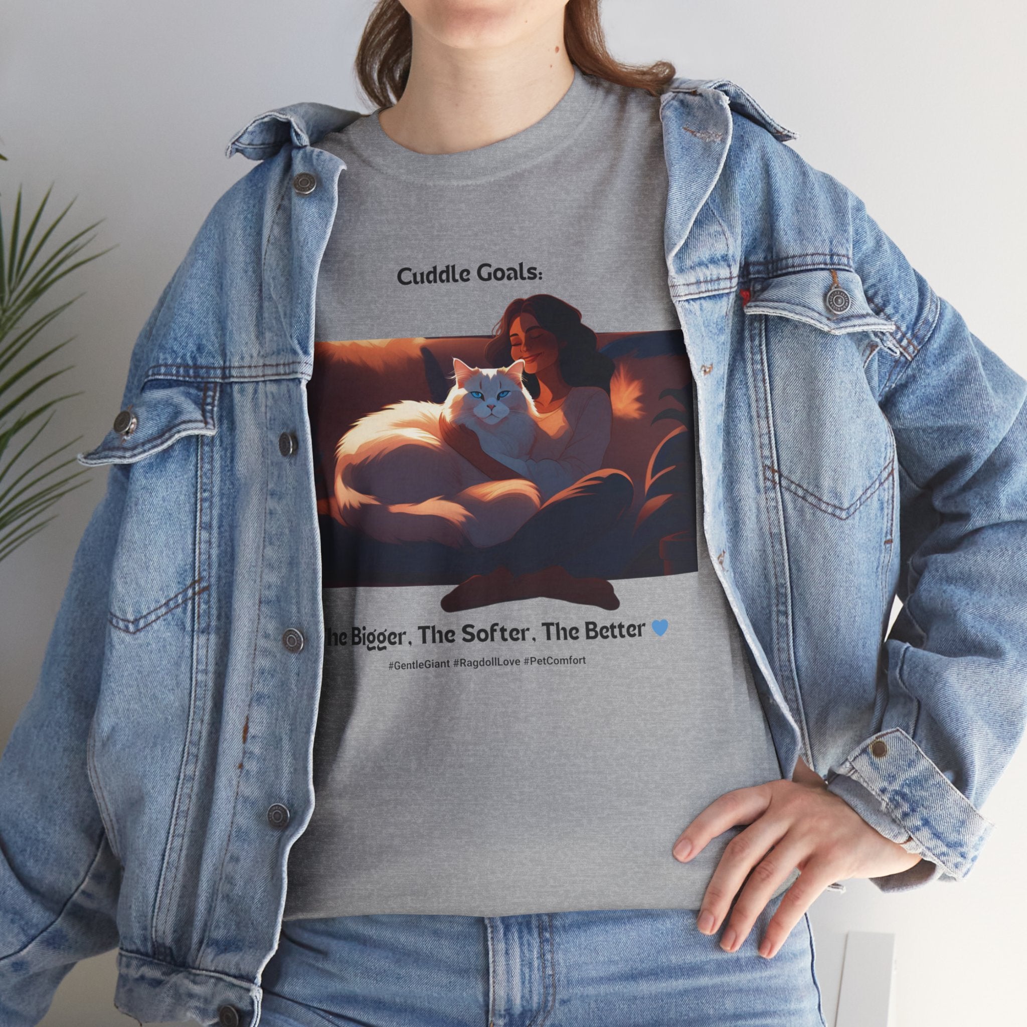Women's - Cuddle Goals: Ragdoll Love T-Shirt