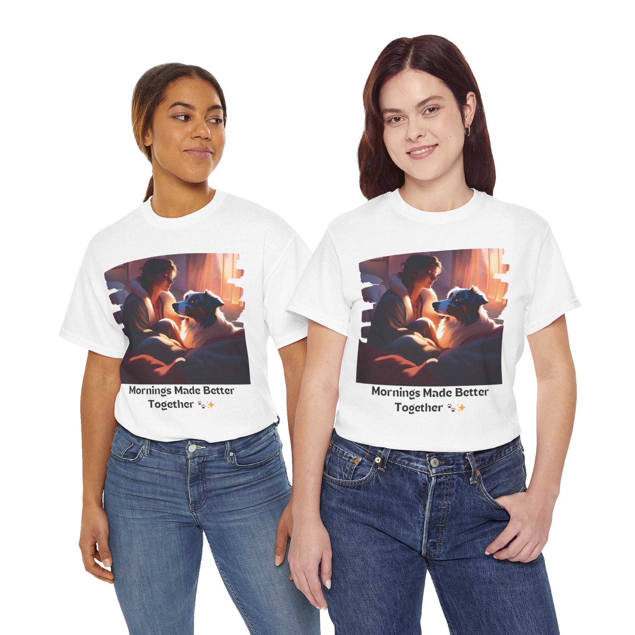Women's - Mornings Made Better with My Aussie: T-Shirt