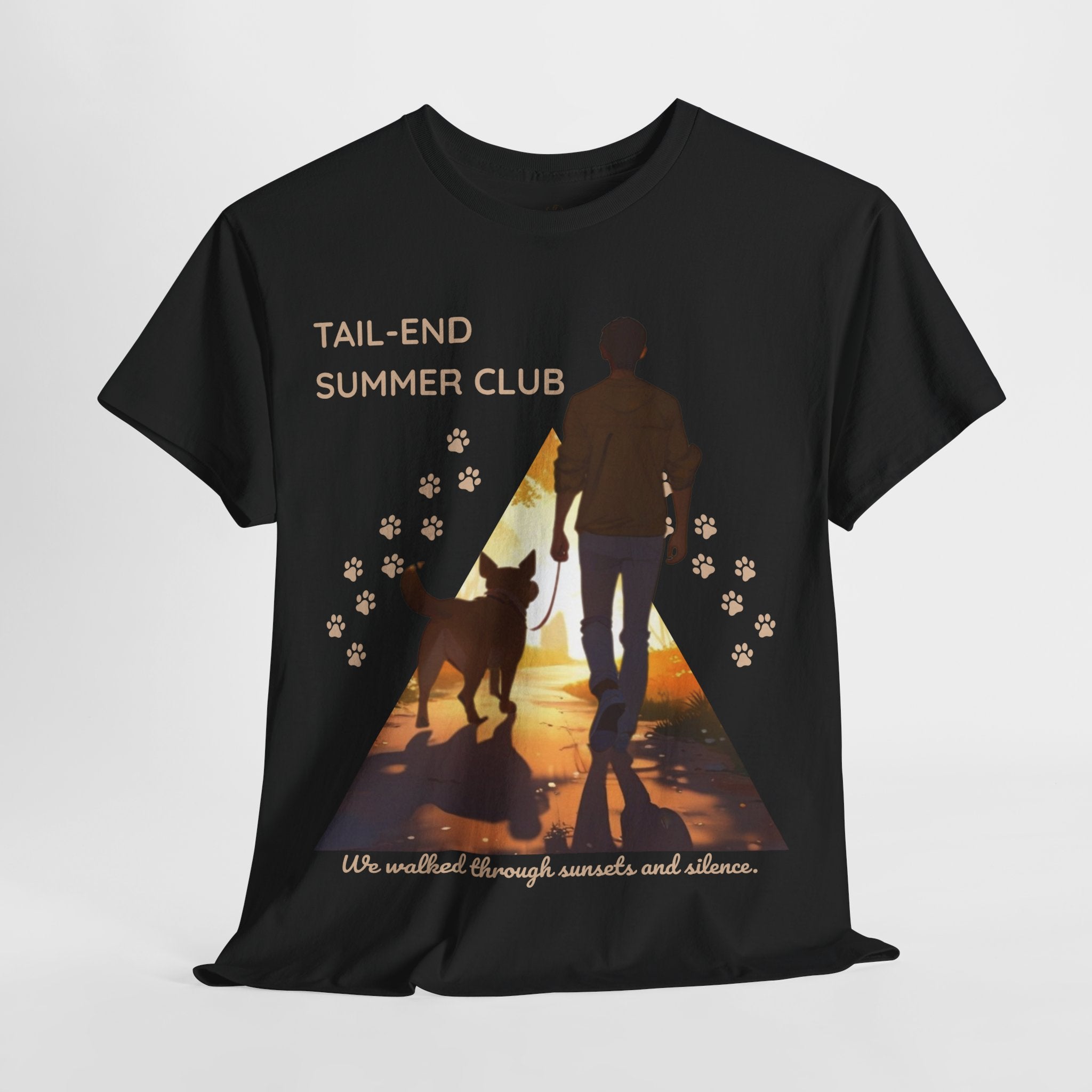 Men's “Tail-End Summer Club” Pet Parent T-Shirt – Sentimental Dog Lover Tee