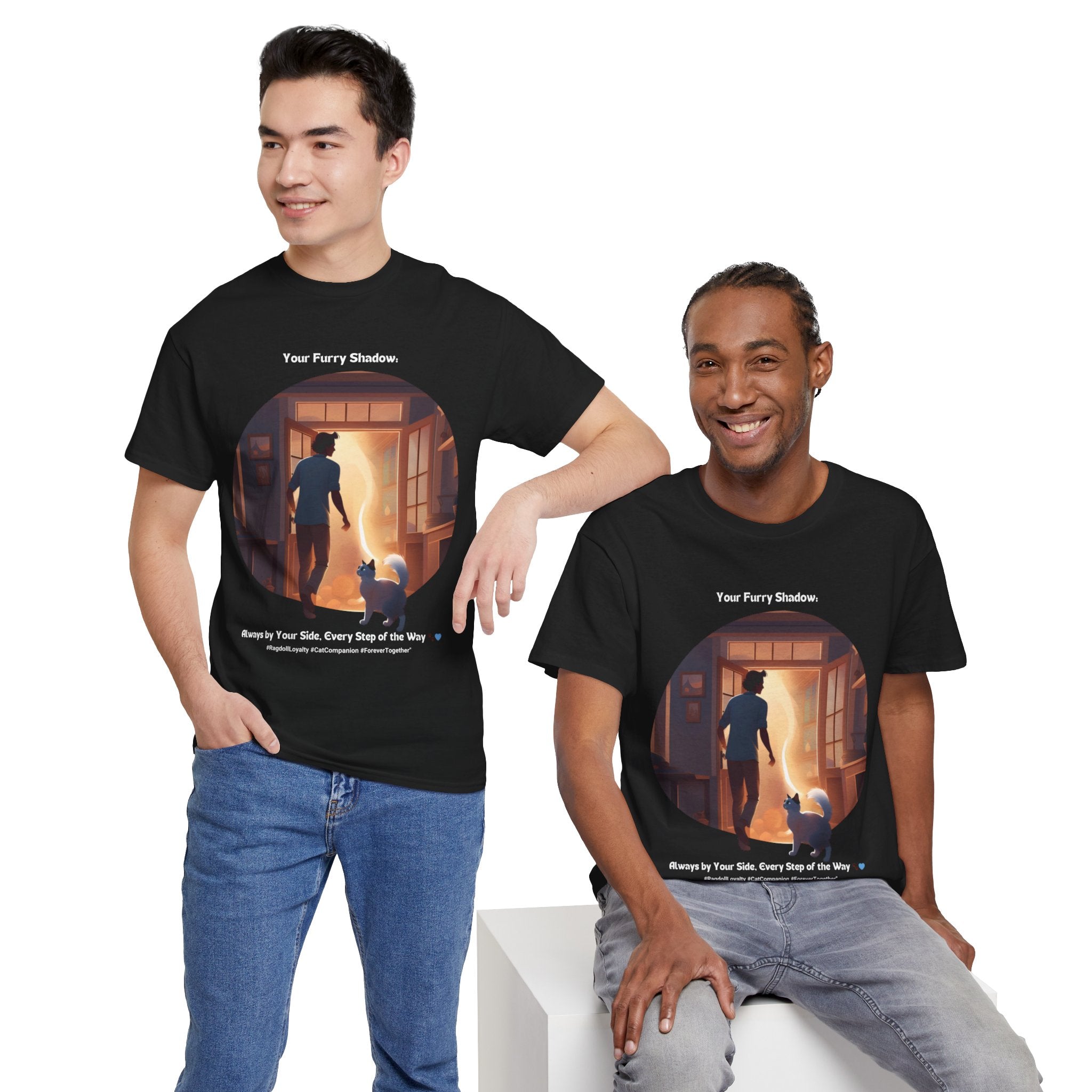 Men's - Always by Your Side: Ragdoll T-Shirt
