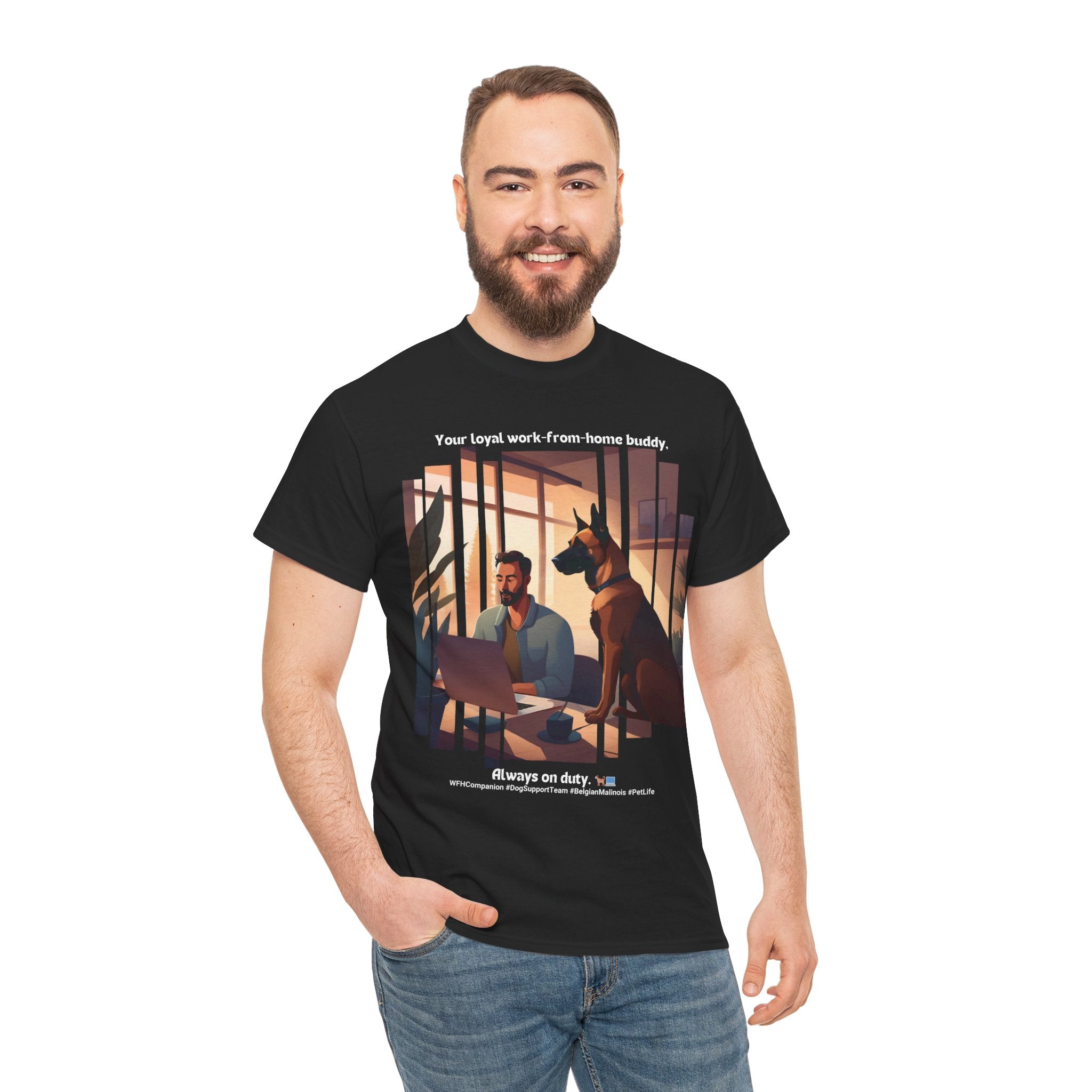 Men's - WFH Guardian: Belgian Malinois T-Shirt