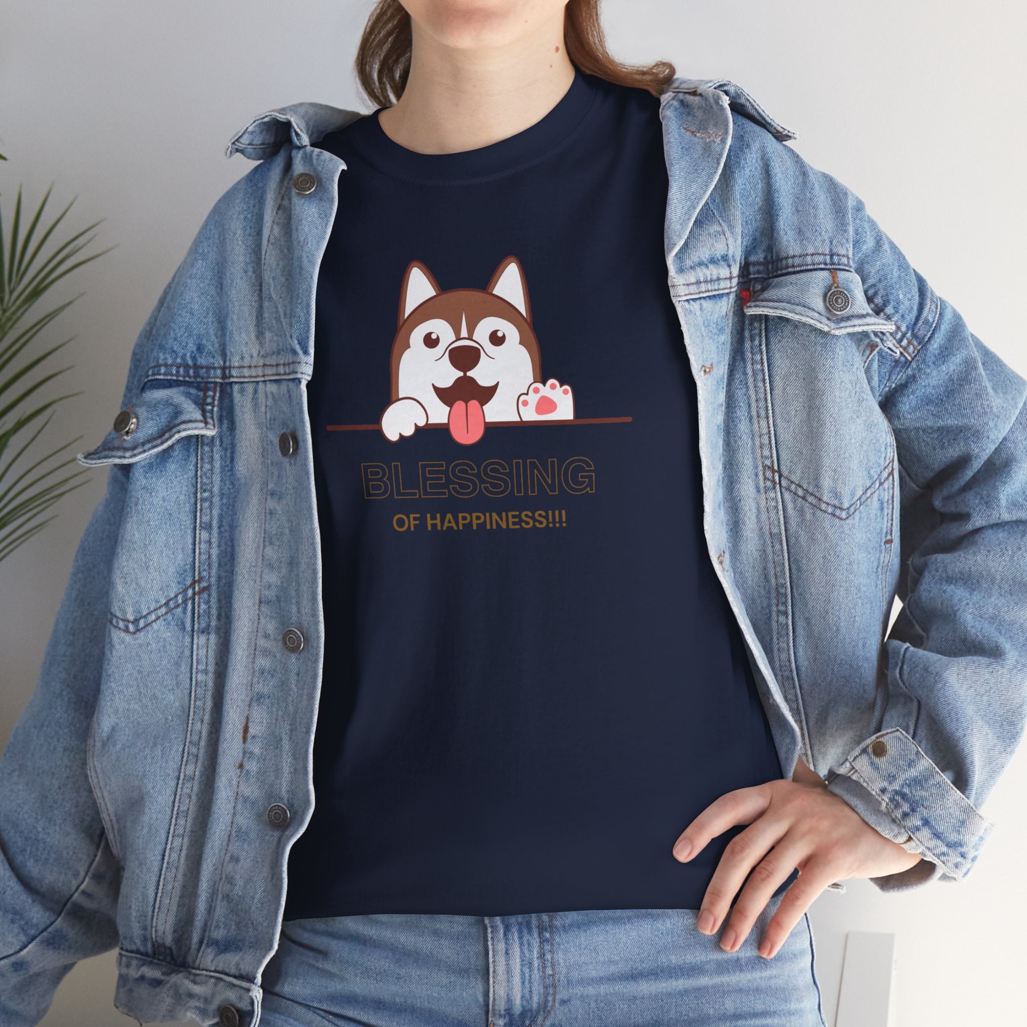 Unisex - Happy Husky Blessing T-Shirt