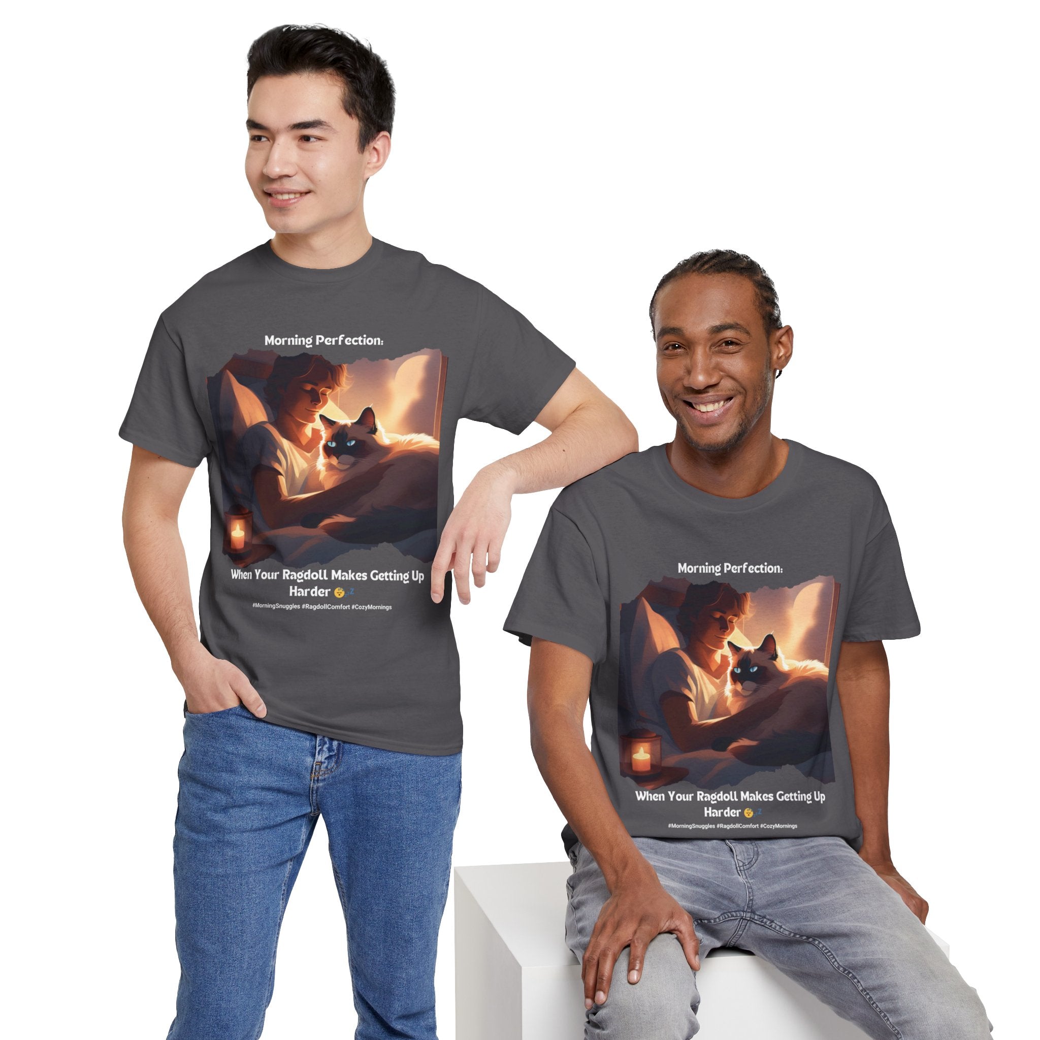 Men's - Ragdoll: The Snuggle Bug: Ragdoll T-Shirt